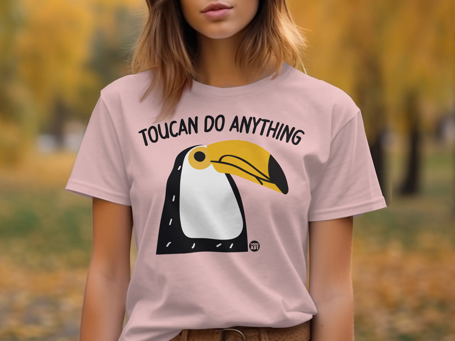 Toucan Do Anything Graphic T-Shirt for Casual Style