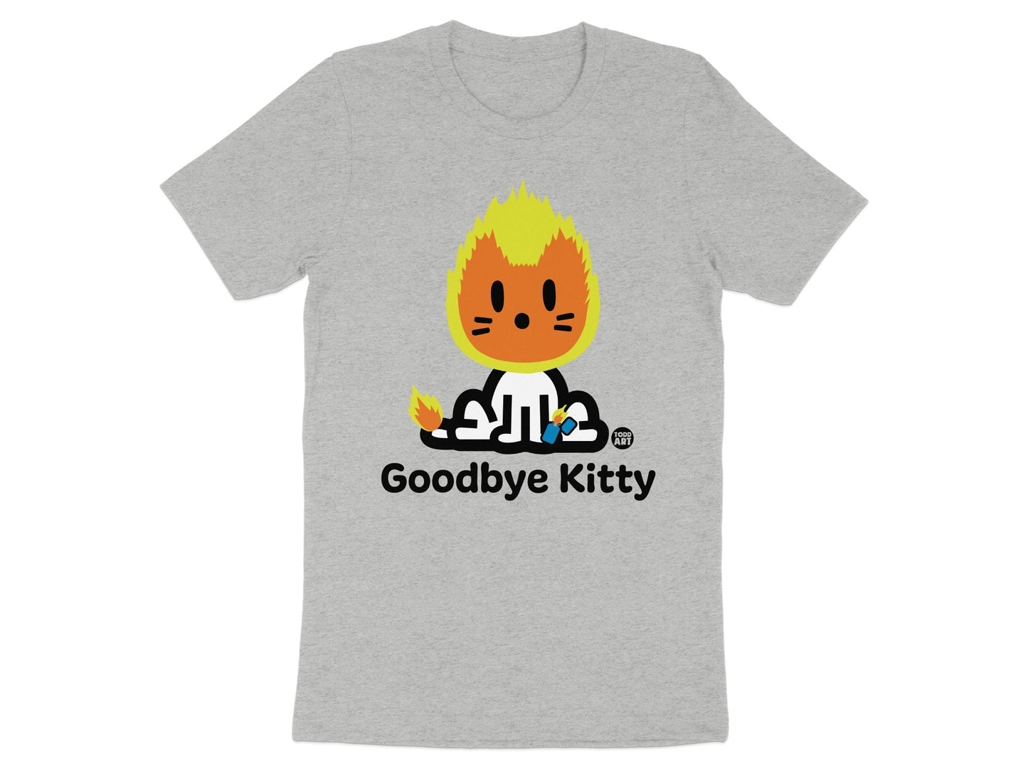 Goodbye Kitty Graphic Tee Shirt