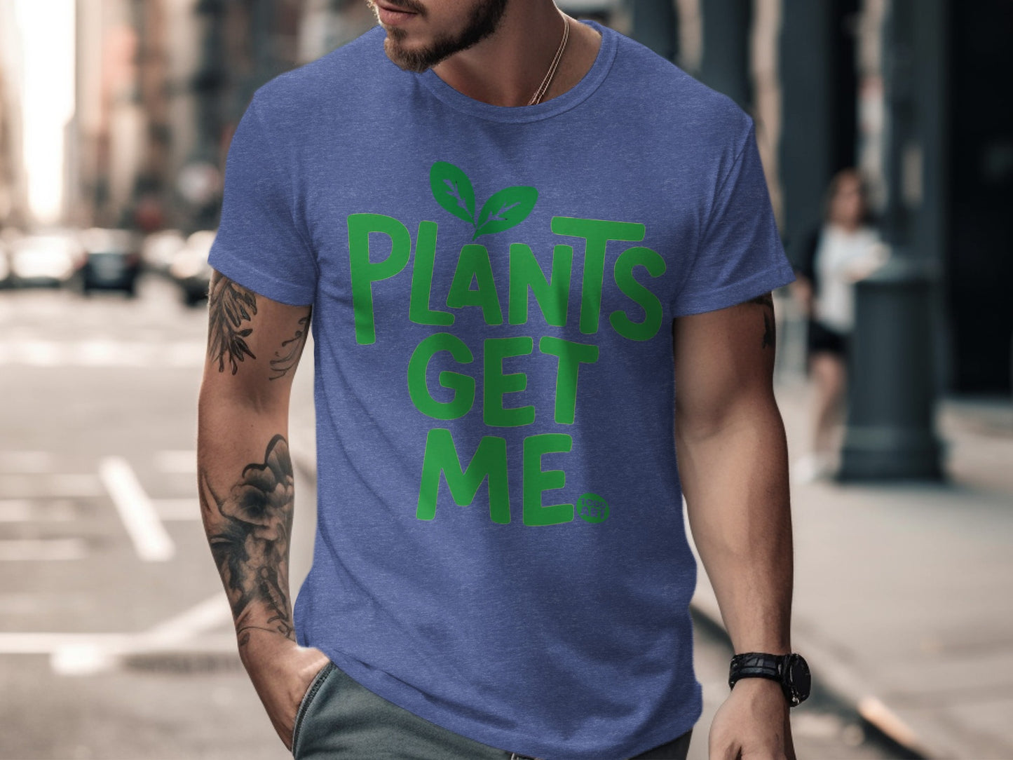 Plants Get Me Bold Statement Tee