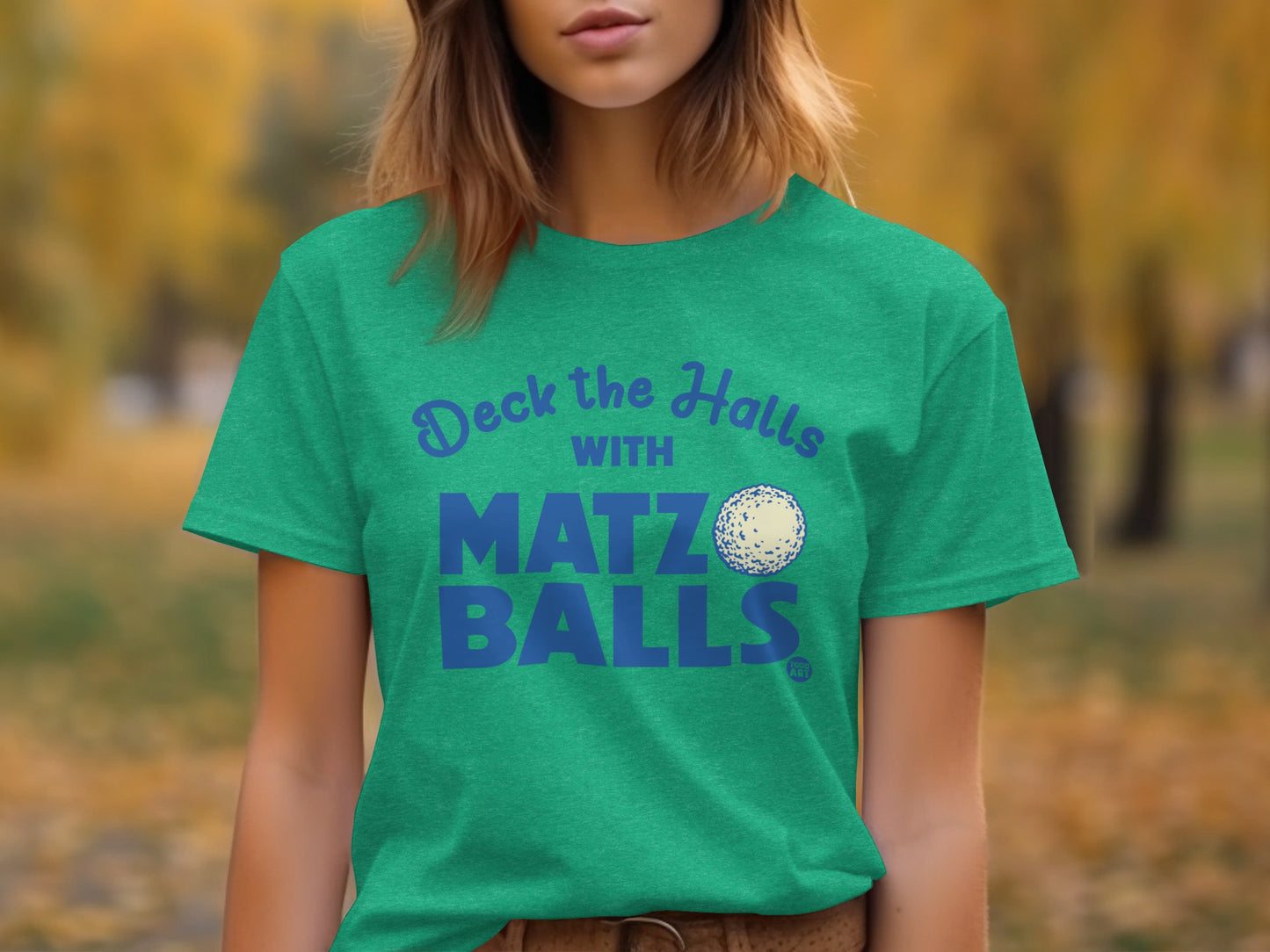 Deck the Halls with Matz Balls t-shirt