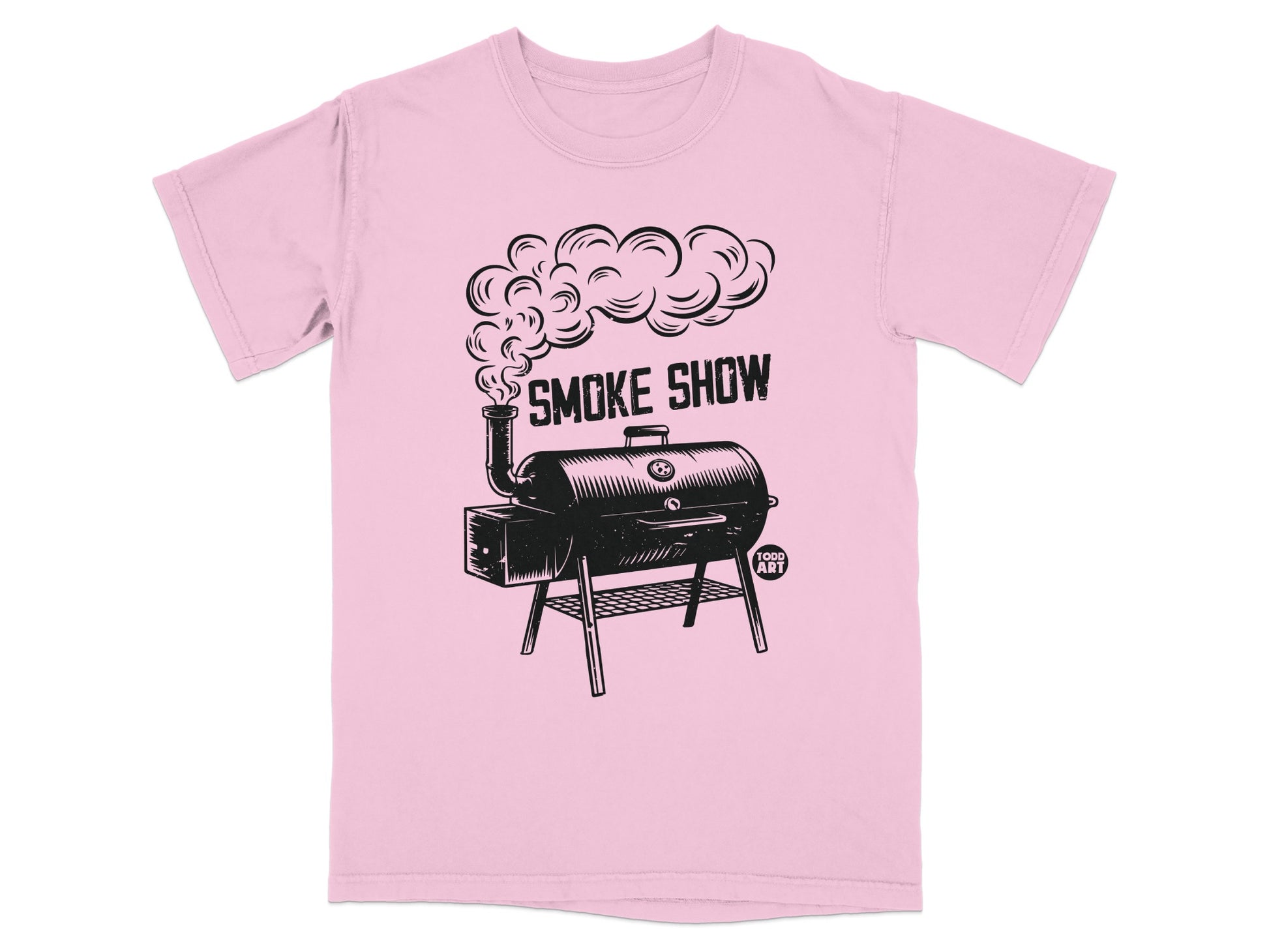 Pink Smoke Show BBQ Smoker Grill Todd Art product type