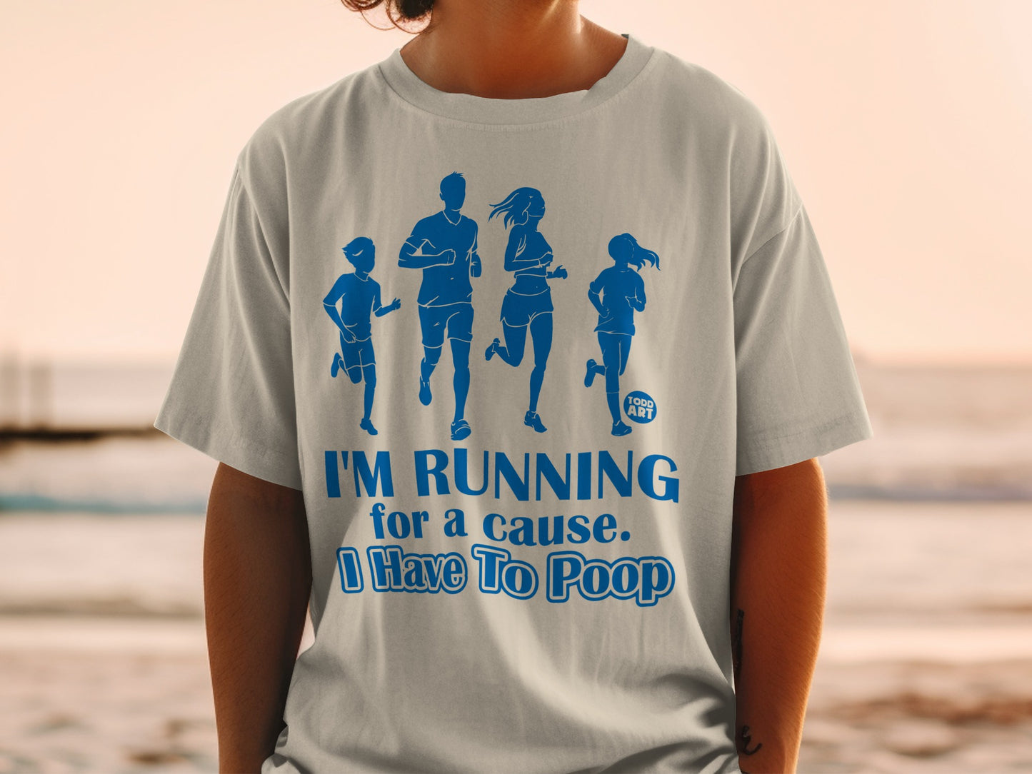 I'm Running for a Cause I Have To Poop Funny Runner t-shirt product type