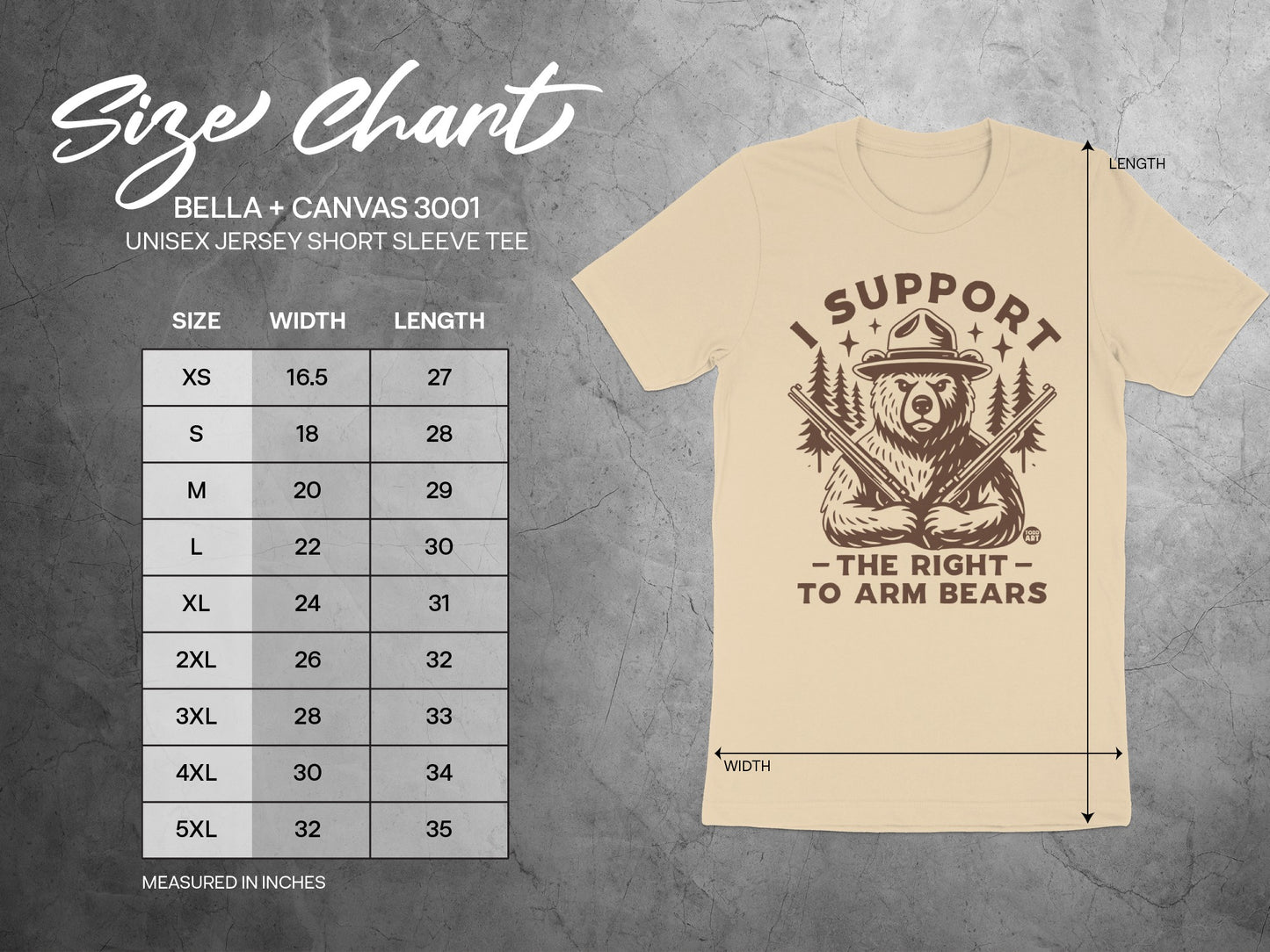 I Support The Right To Arm Bears Unisex Jersey product