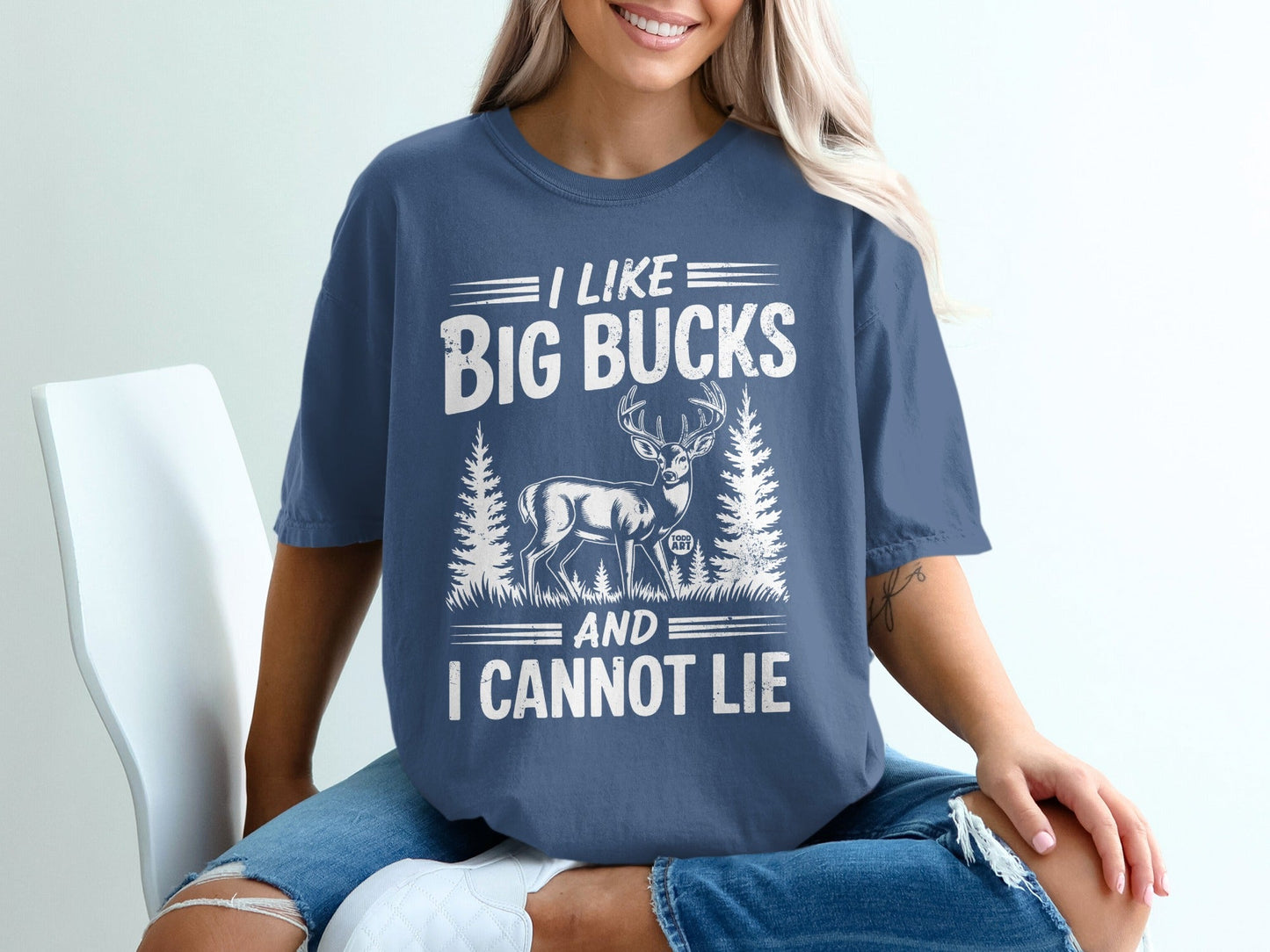 I Like Big Bucks and I Cannot Lie Graphic T-Shirt