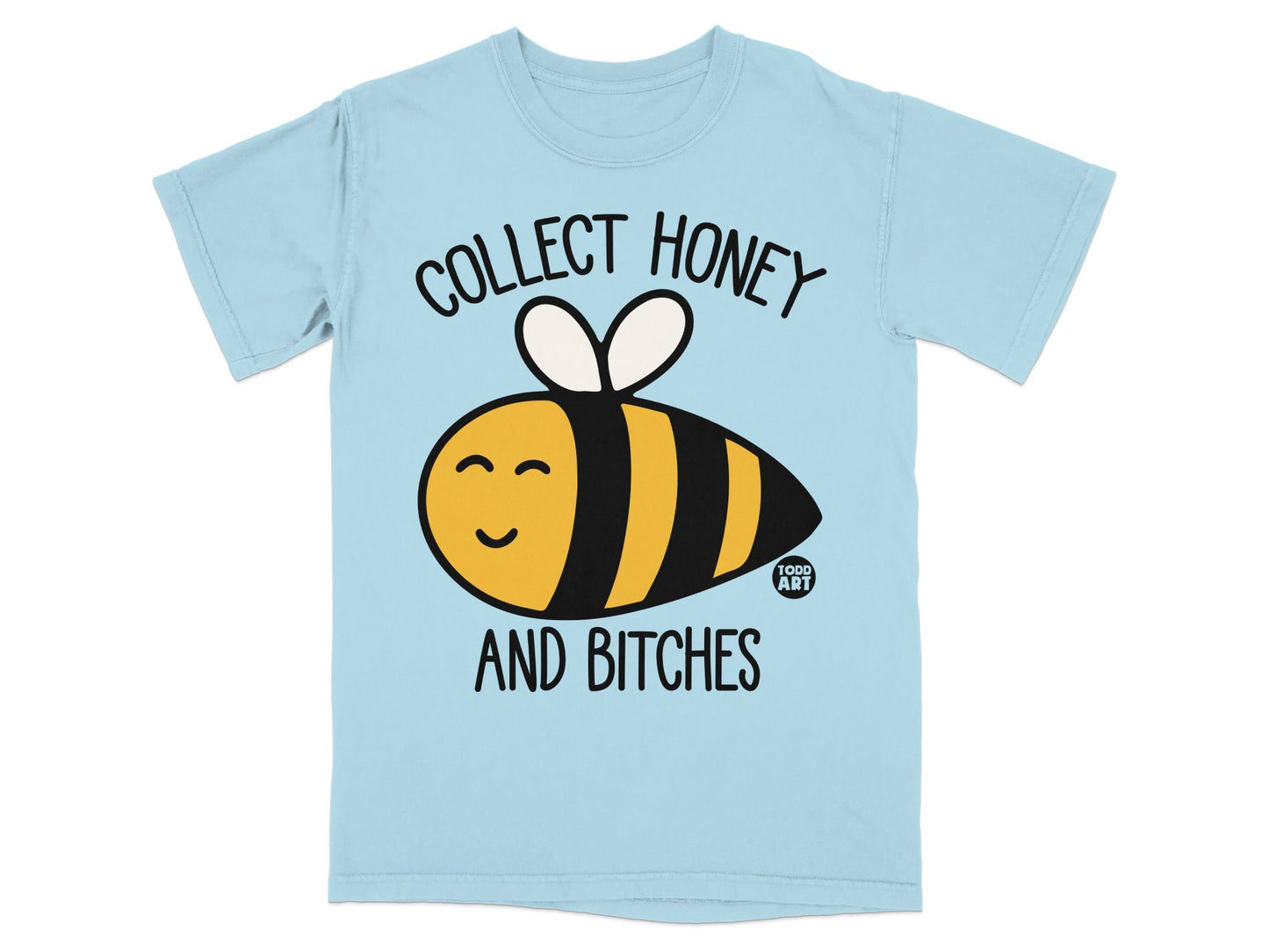 Collect Honey And Bitches Graphic T-shirt
