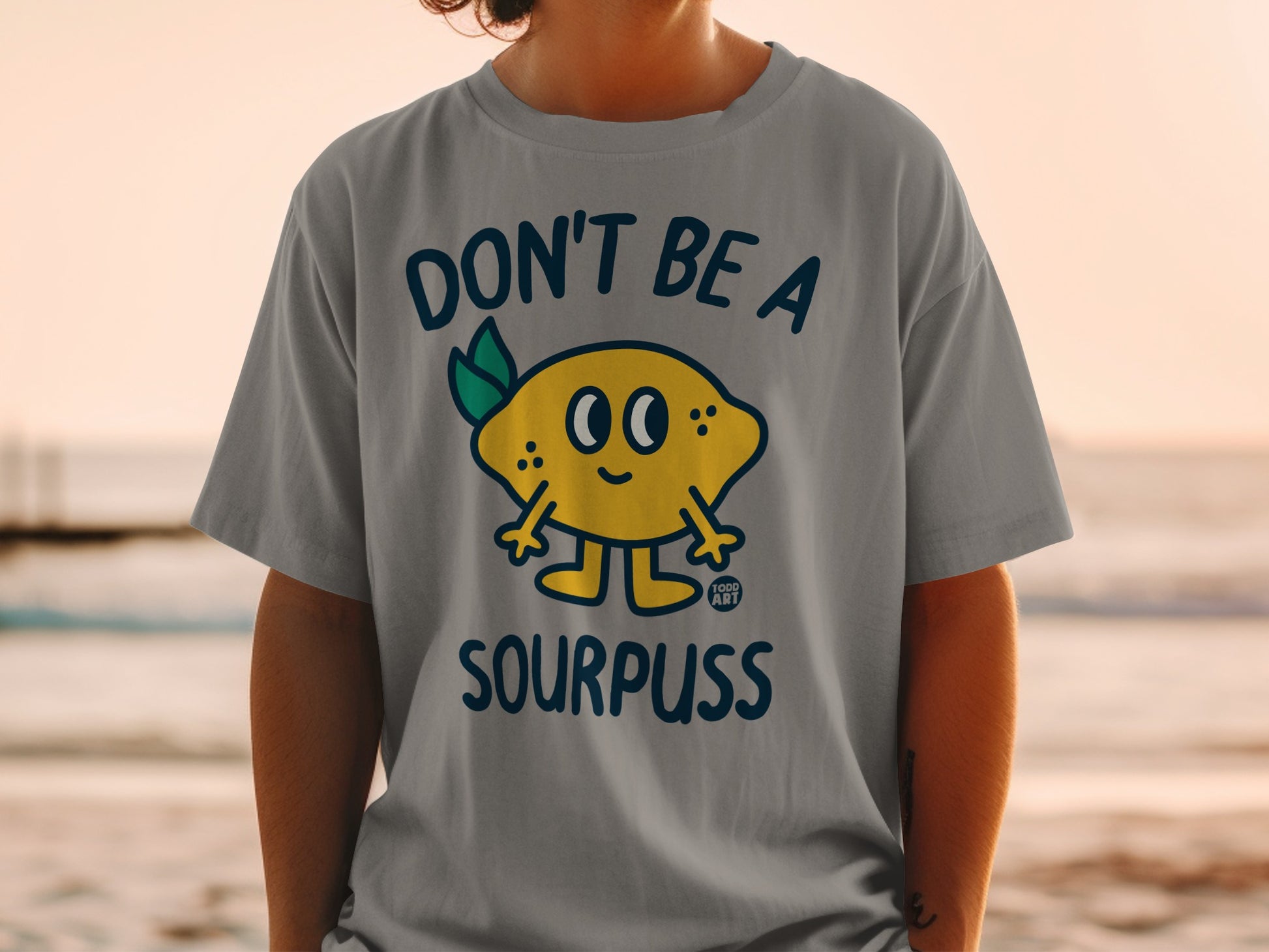 Don't Be A Sourpuss Lemon Graphic product type