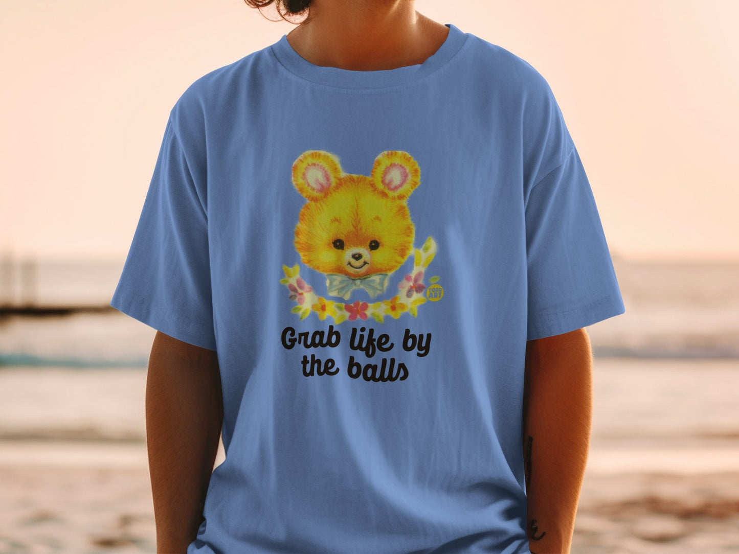 Funny Cute Bear Design With Motivational Slogan Shirt