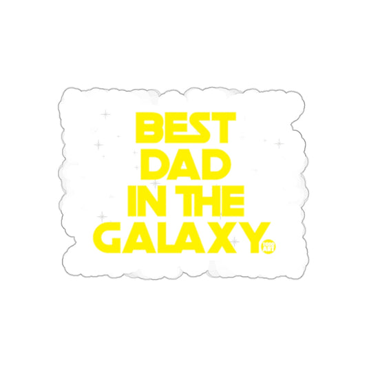 Best Dad in the Galaxy Sticker for Father's Day