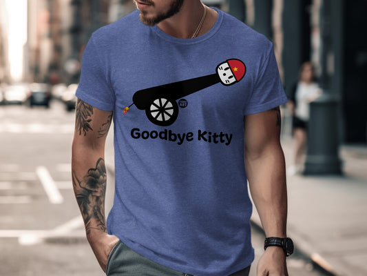 Goodbye Kitty Humorous Cat Themed T-Shirt Product