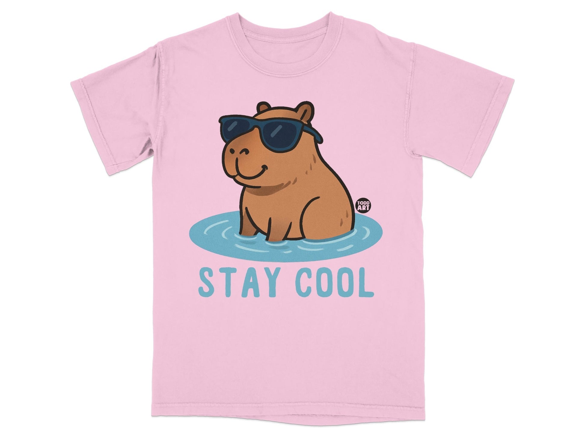 Stay Cool Capybara with Sunglasses T-shirt