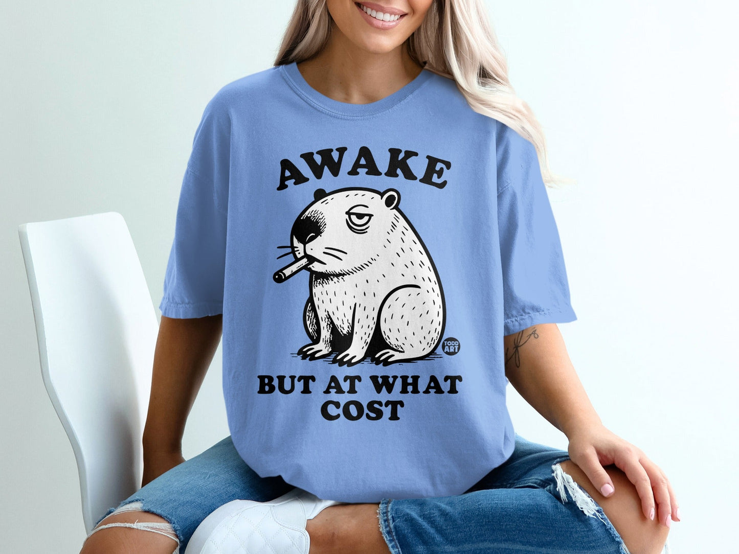 Awake But at What Cost Graphic T-Shirt