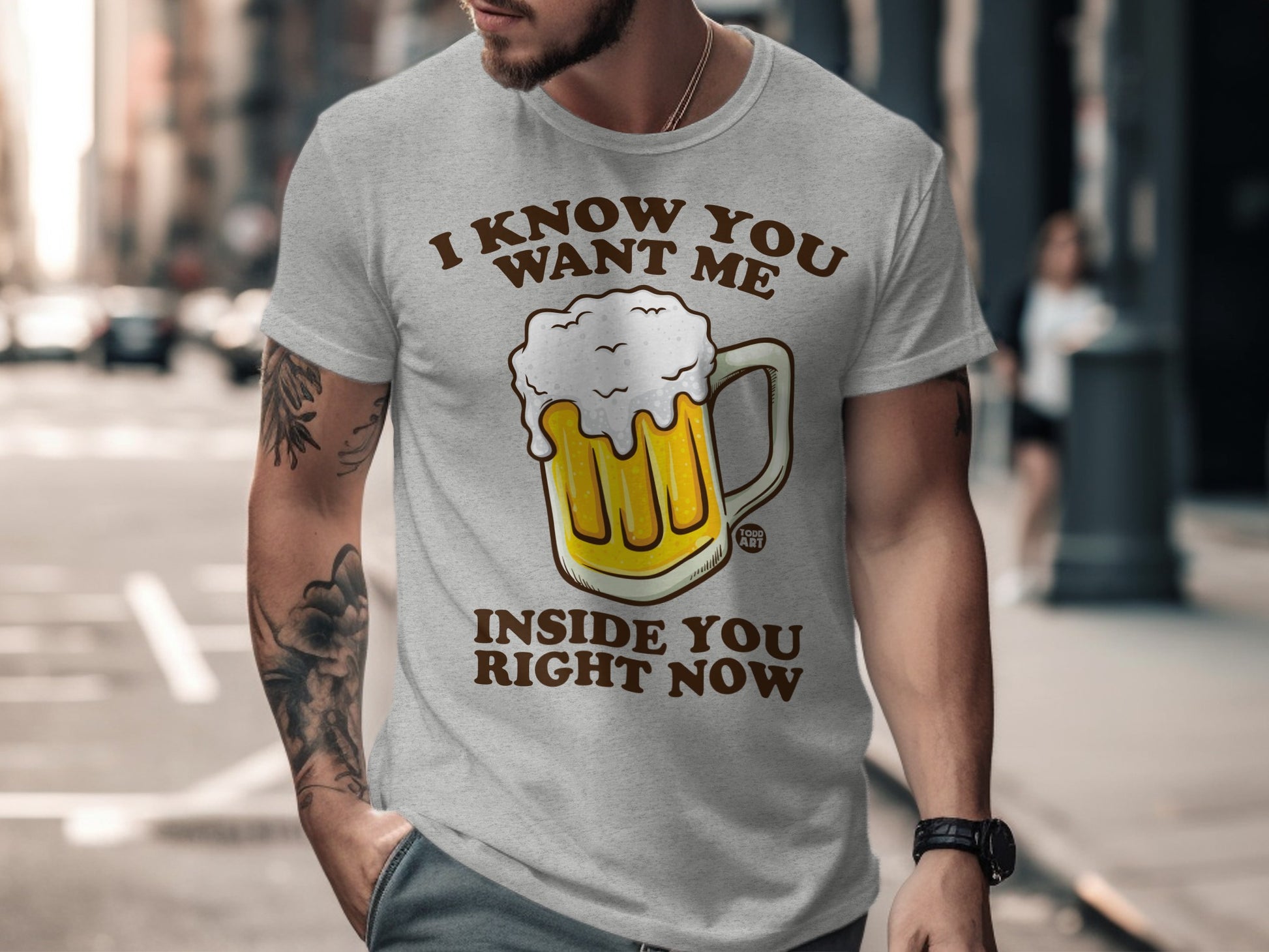 I Know You Want Me Inside You Right Now T-shirt