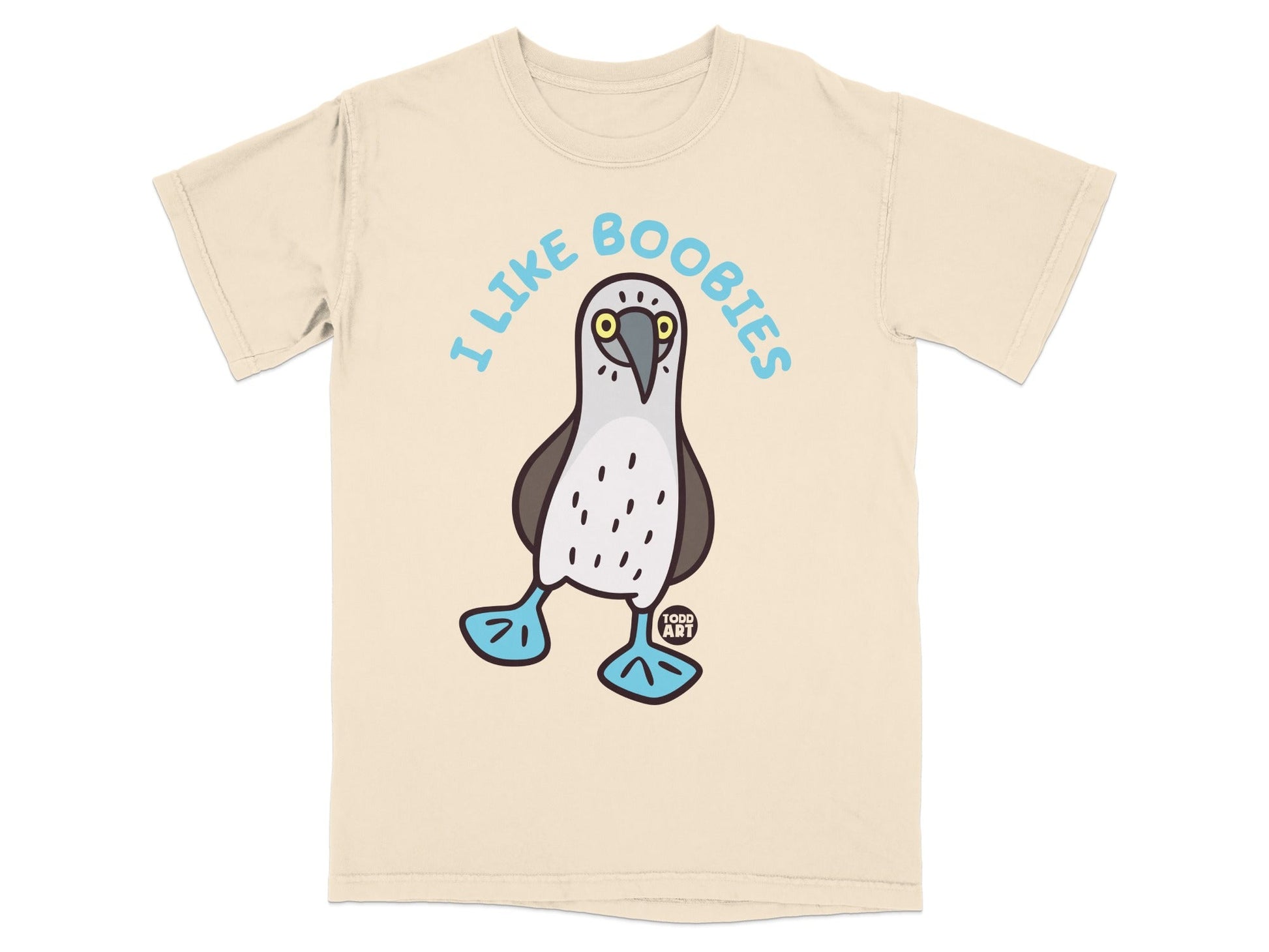 I Like Boobies Funny Bird T-Shirt