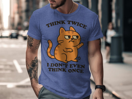 Think Twice I Don't Even Think Once T-shirt