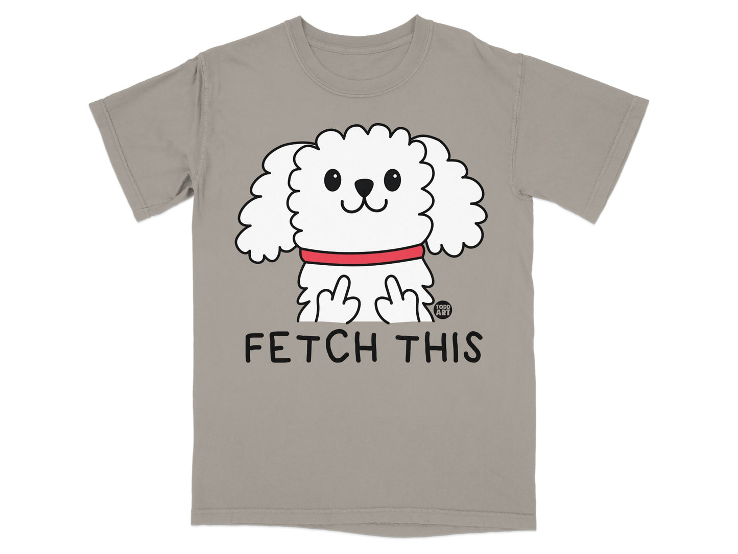 FETCH THIS Funny Dog Graphic T-Shirt Unisex Casual Wear