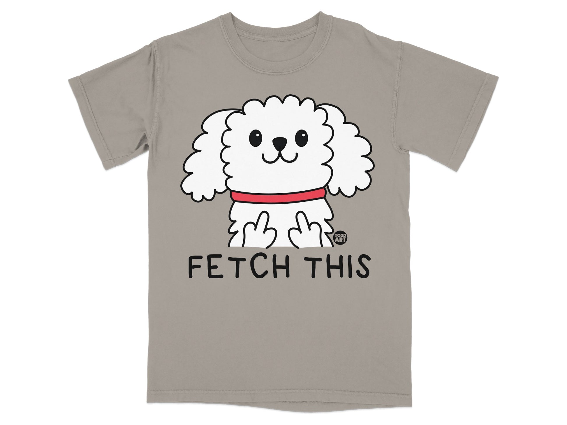 FETCH THIS Funny Dog Graphic T-Shirt Unisex Casual Wear