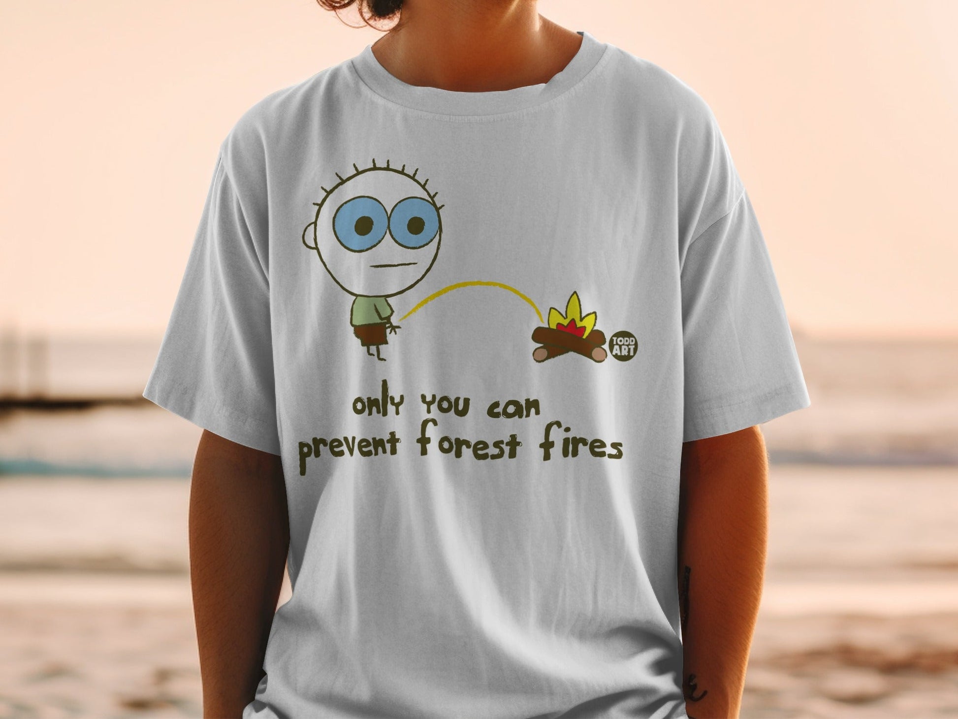 Only You Can Prevent Forest Fires Graphic Tee