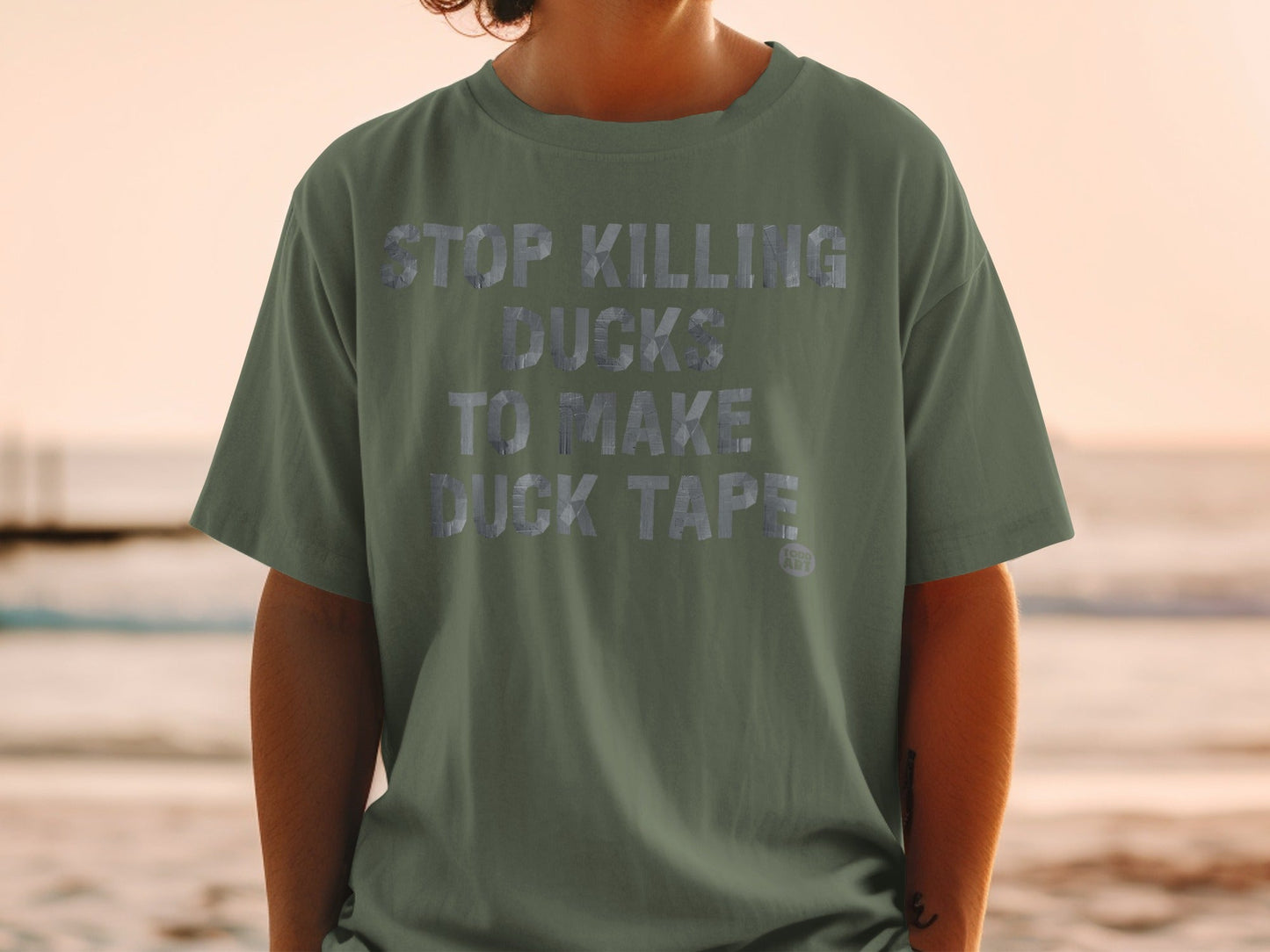 Stop Killing Ducks To Make Duck Tape Shirt