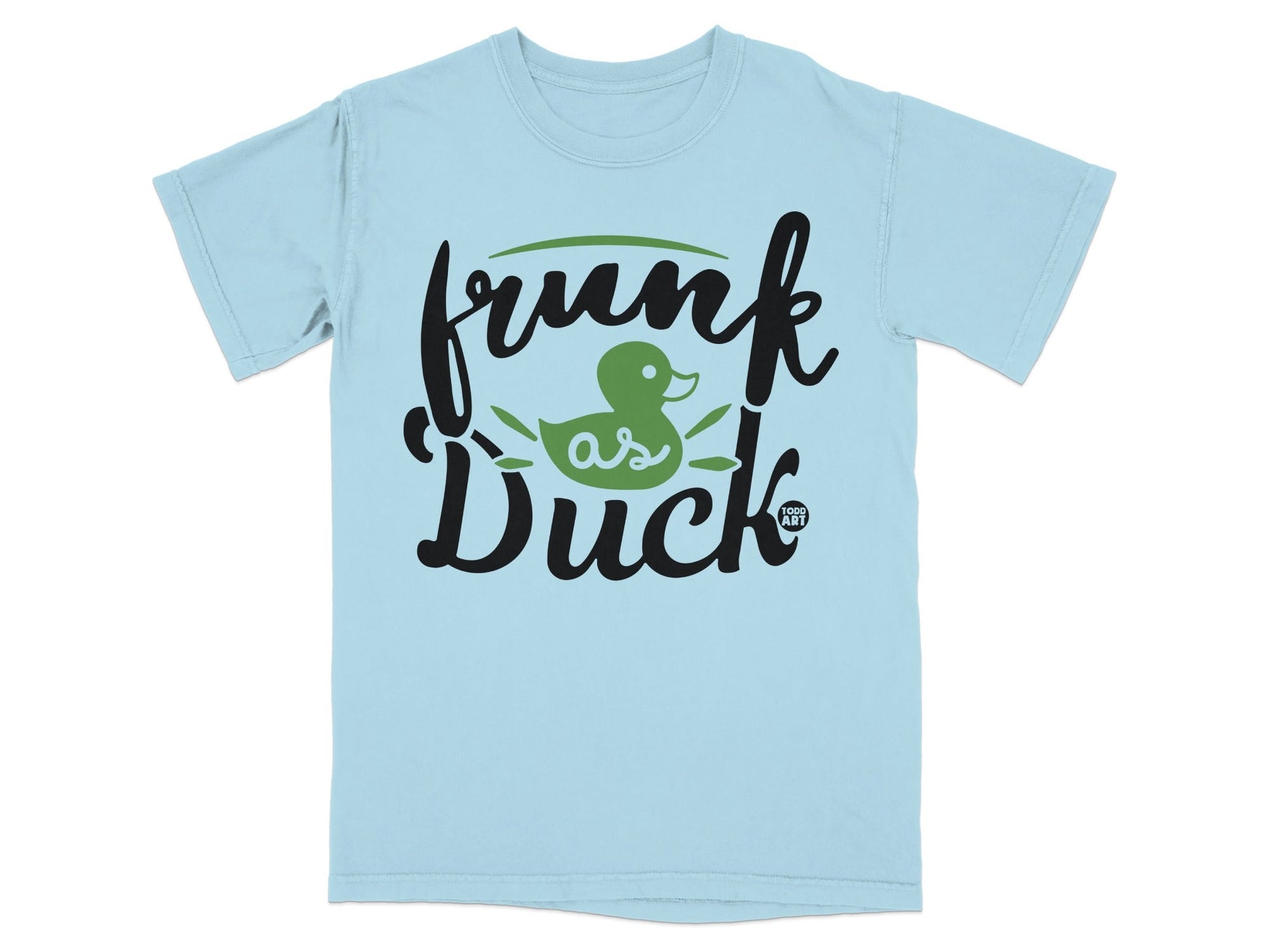 Frunk as Duck Funny Graphic Tee Shirt