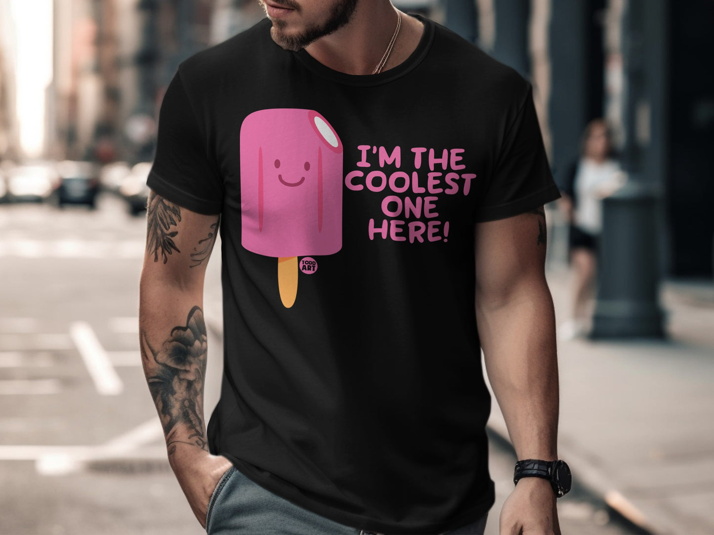 I'm the Coolest One Here Ice Cream Graphic Tee