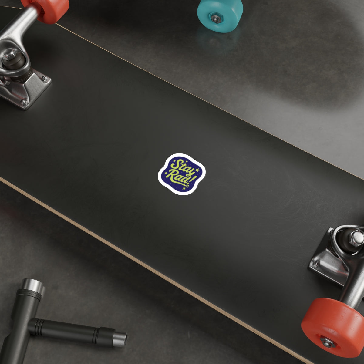 Stay Rad Design Skateboard Deck for Cool Riders
