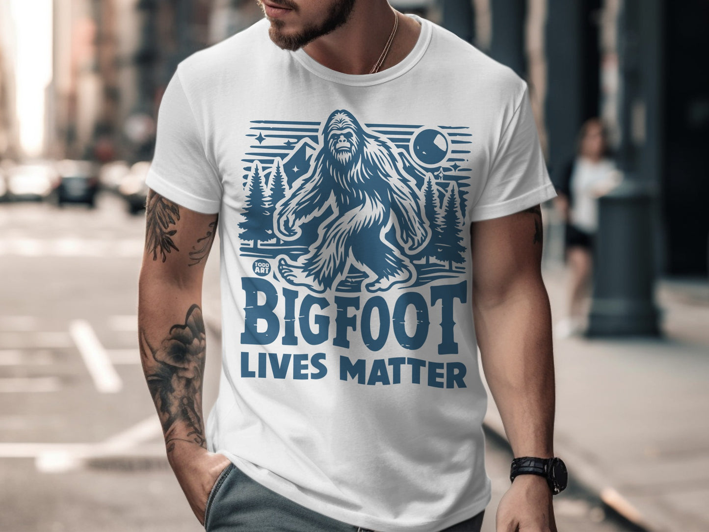 Bigfoot Lives Matter T-Shirt for Fans and Enthusiasts