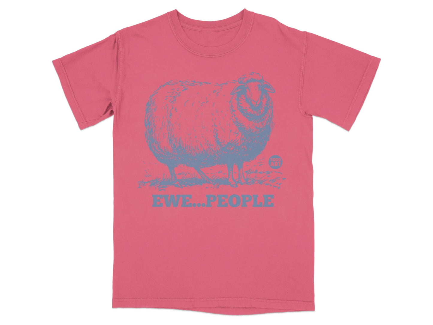 EWE...PEOPLE Funny Sheep Graphic Tee Shirt