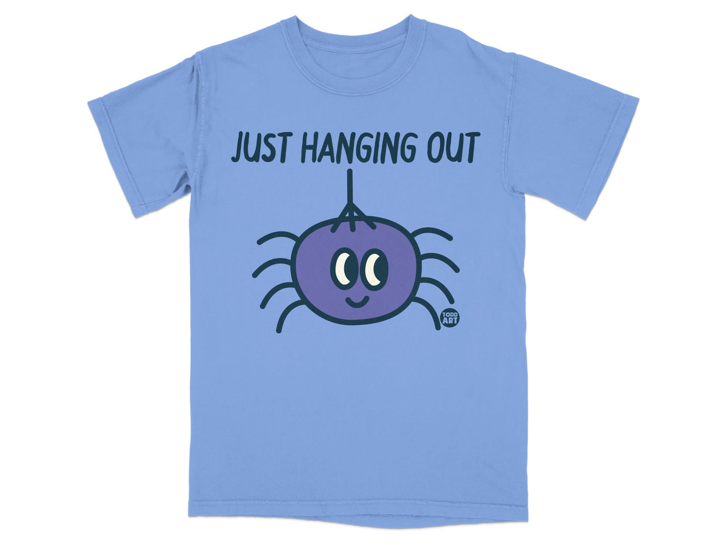 Just Hanging Out Graphic Spider T-Shirt