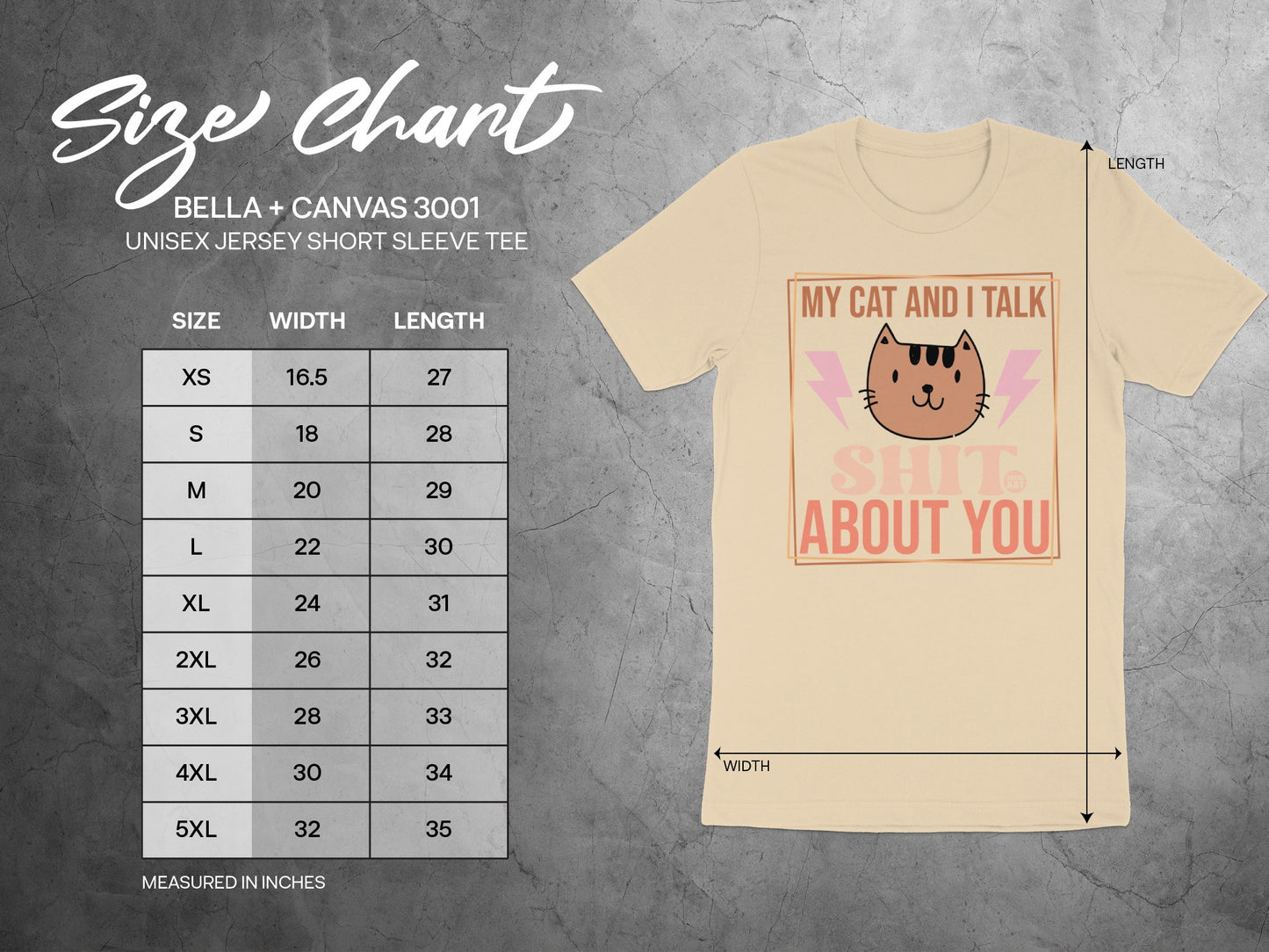 My Cat And I Talk Shit About You Unisex Jersey Short Sleeve Tee