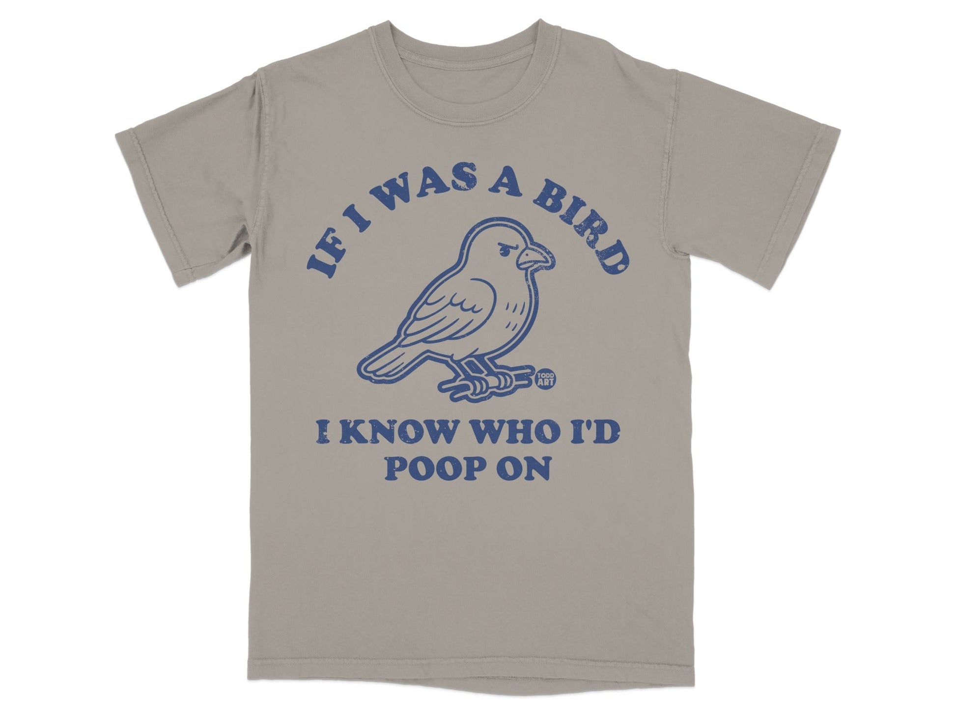 If I Was A Bird I Know Who I'd Poop On T-Shirt