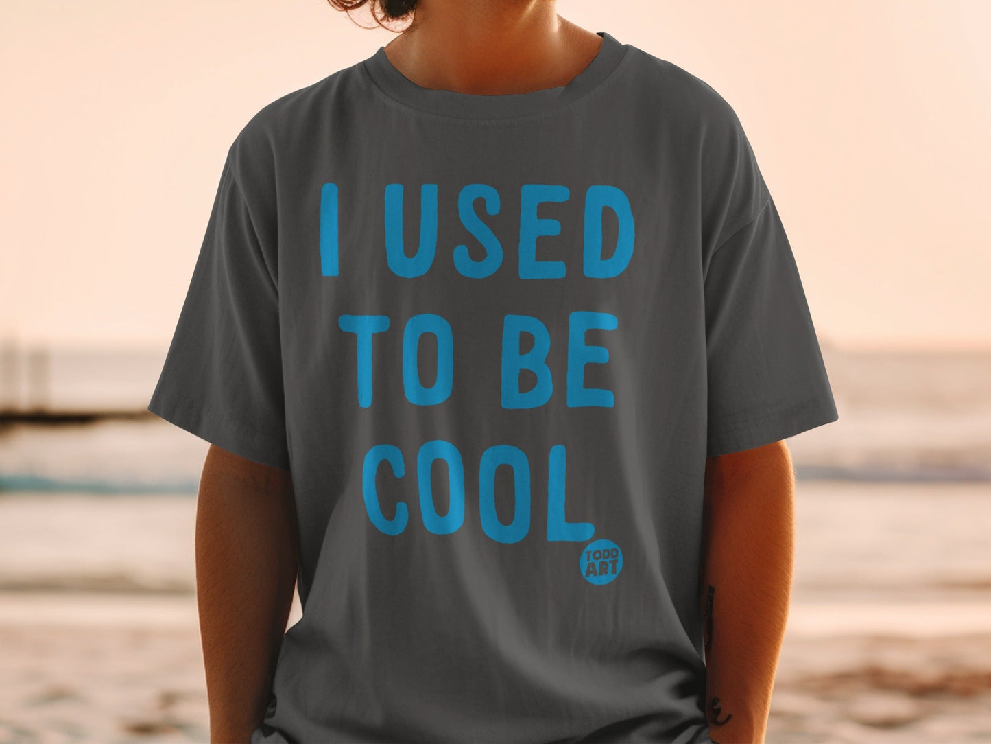 I Used To Be Cool Todd Art Graphic T-shirt