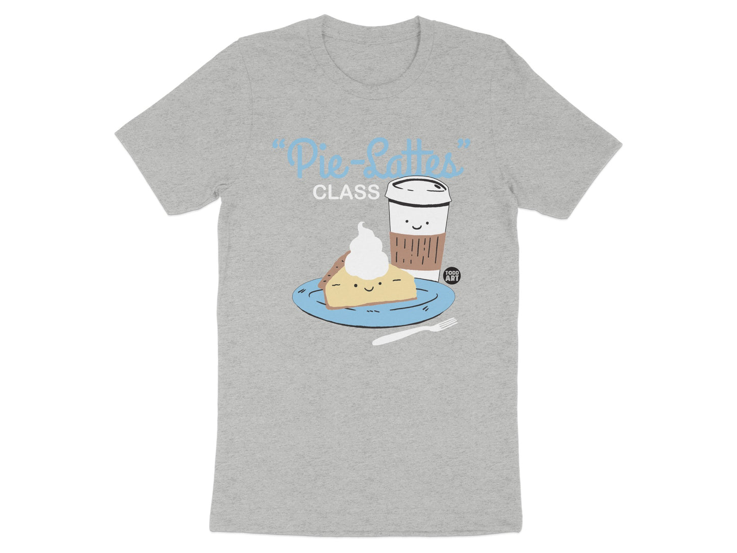 Pie-Lattes Class Design T-shirt product