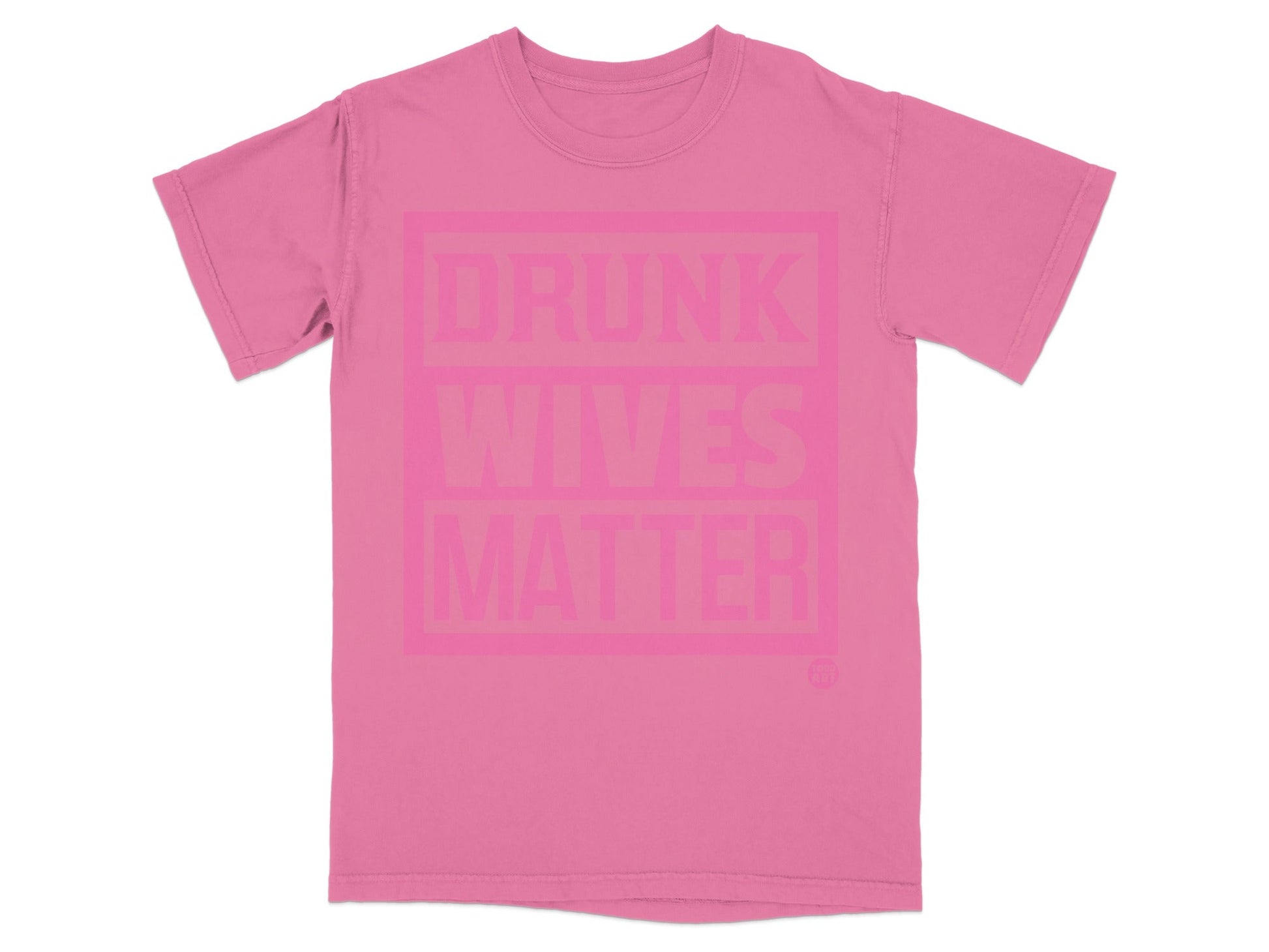 Funny Drunk Wives Matter Graphic T-Shirt for Women
