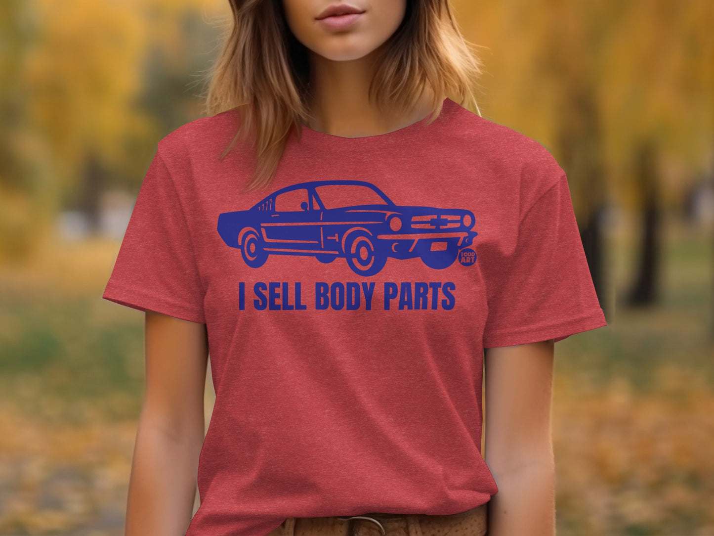 I Sell Body Parts Funny Car Enthusiast T-Shirt