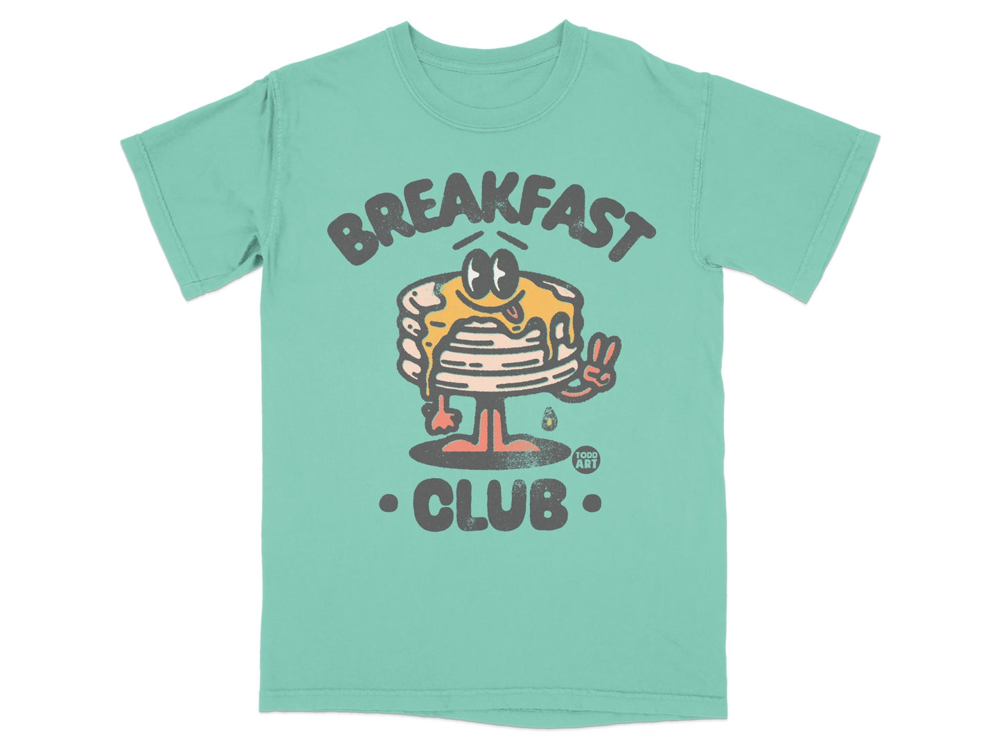 Breakfast Club Graphic Teal T-shirt