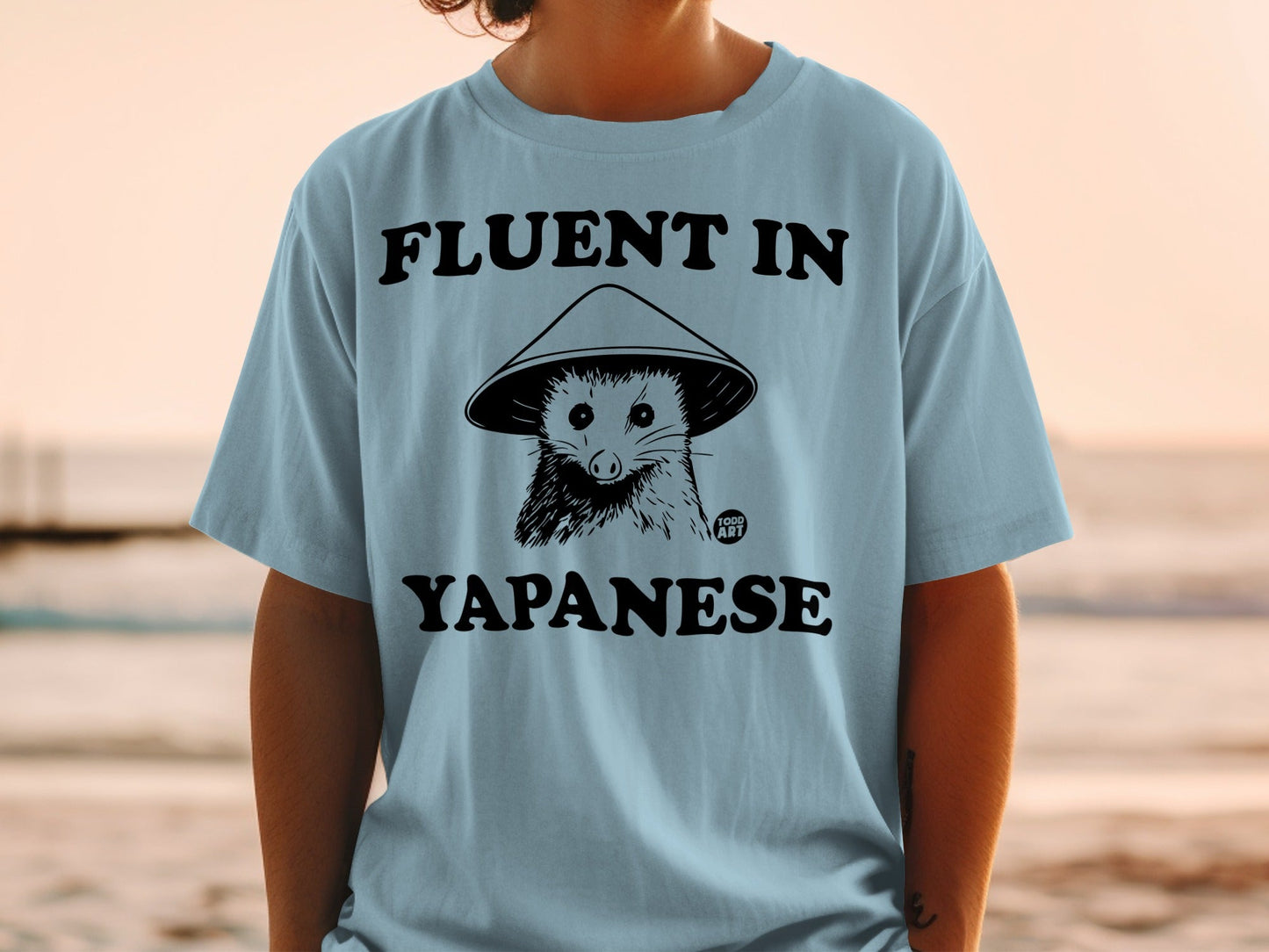 Fluent in Yapapanese Funny Graphic T-Shirt