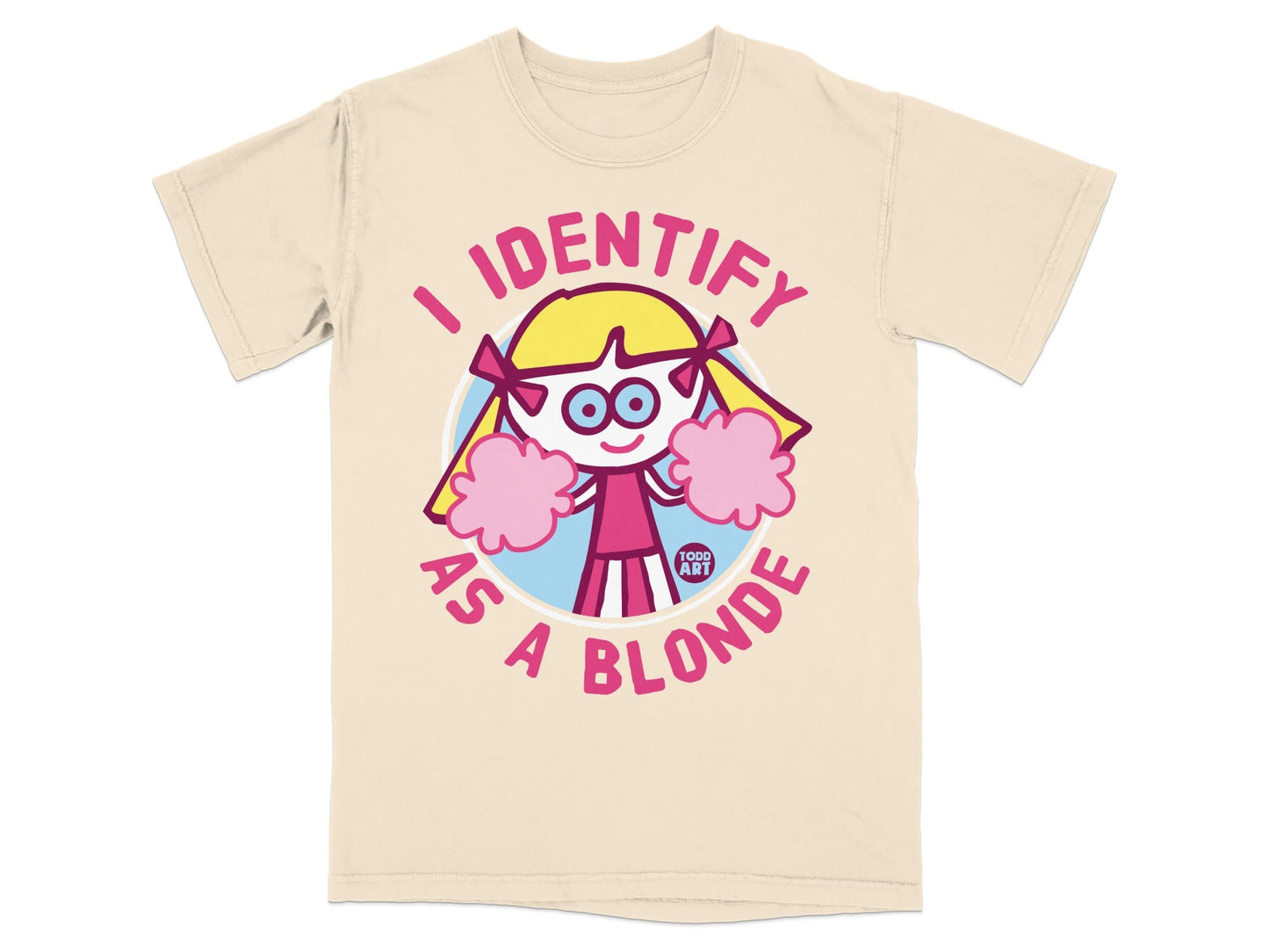 I Identify As a Blonde Graphic T-Shirt for Sale
