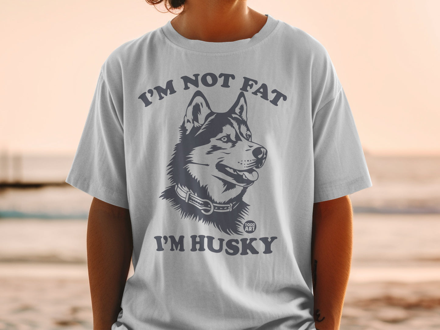 I'm Not Fat I'm Husky Classic T-Shirt Product