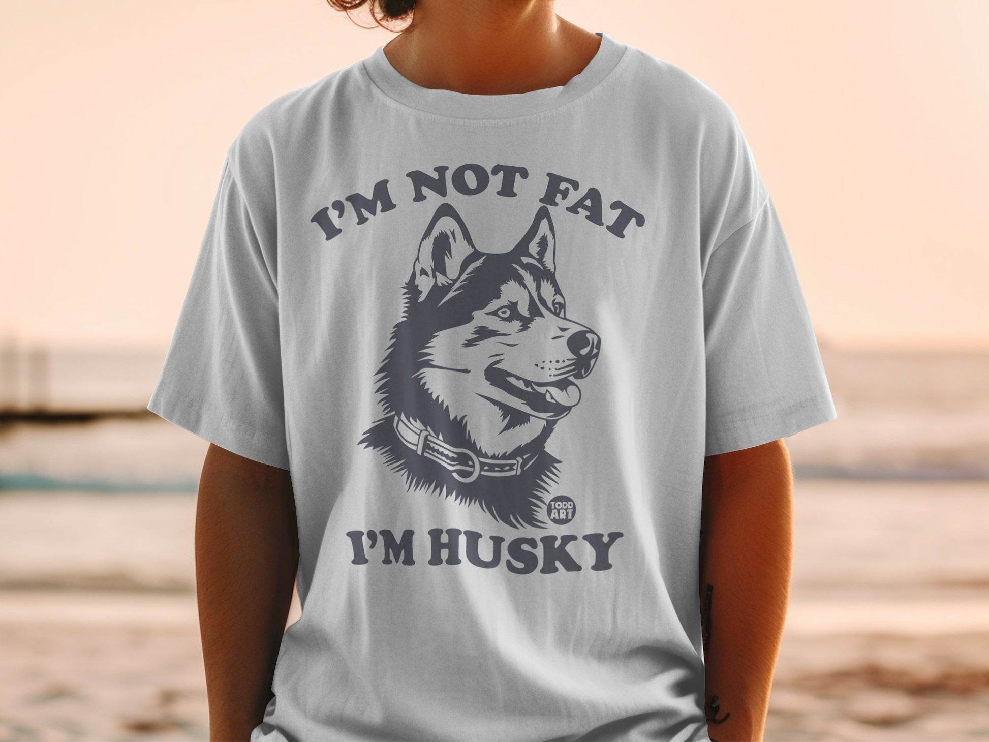 I'm Not Fat I'm Husky Classic T-Shirt Product
