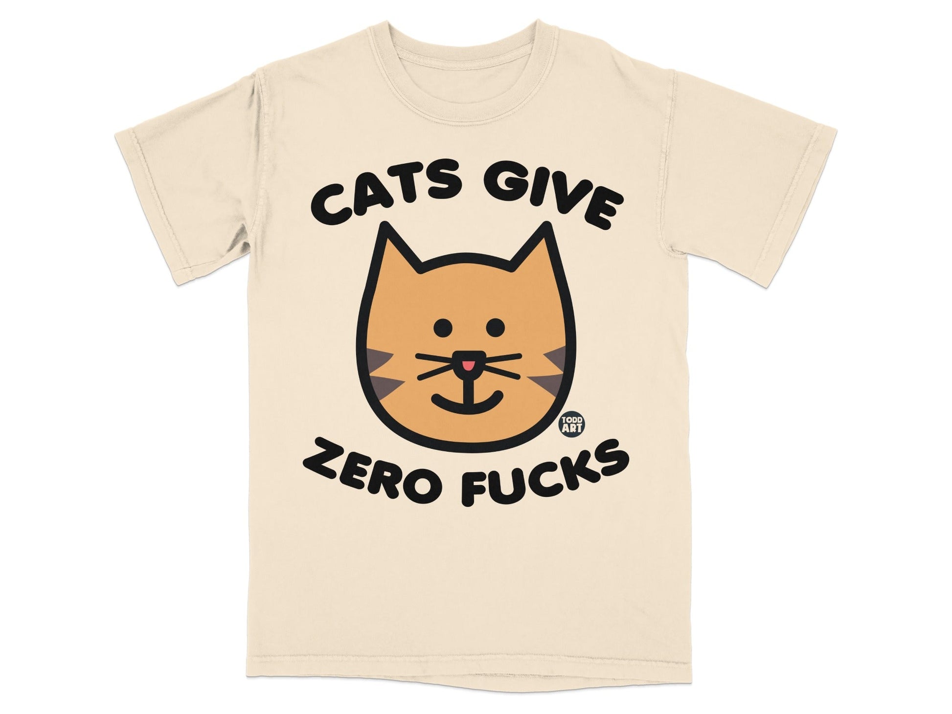 Cats Give Zero Fucks T-shirt