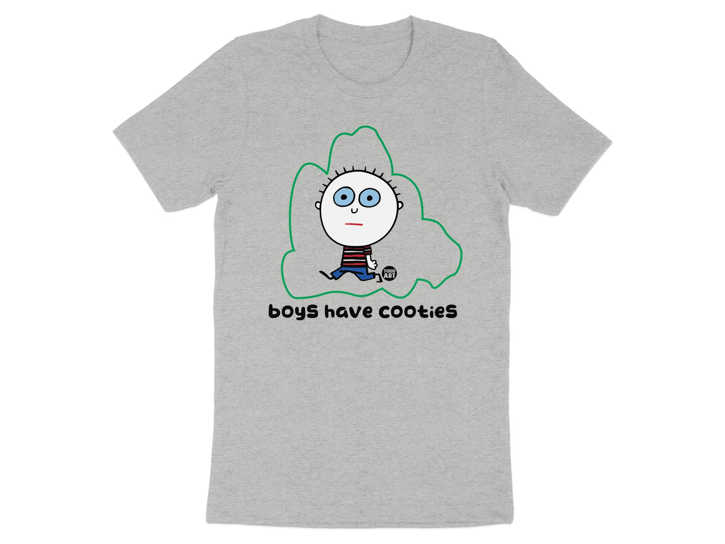Boys Have Cooties Graphic T-shirt for Boys