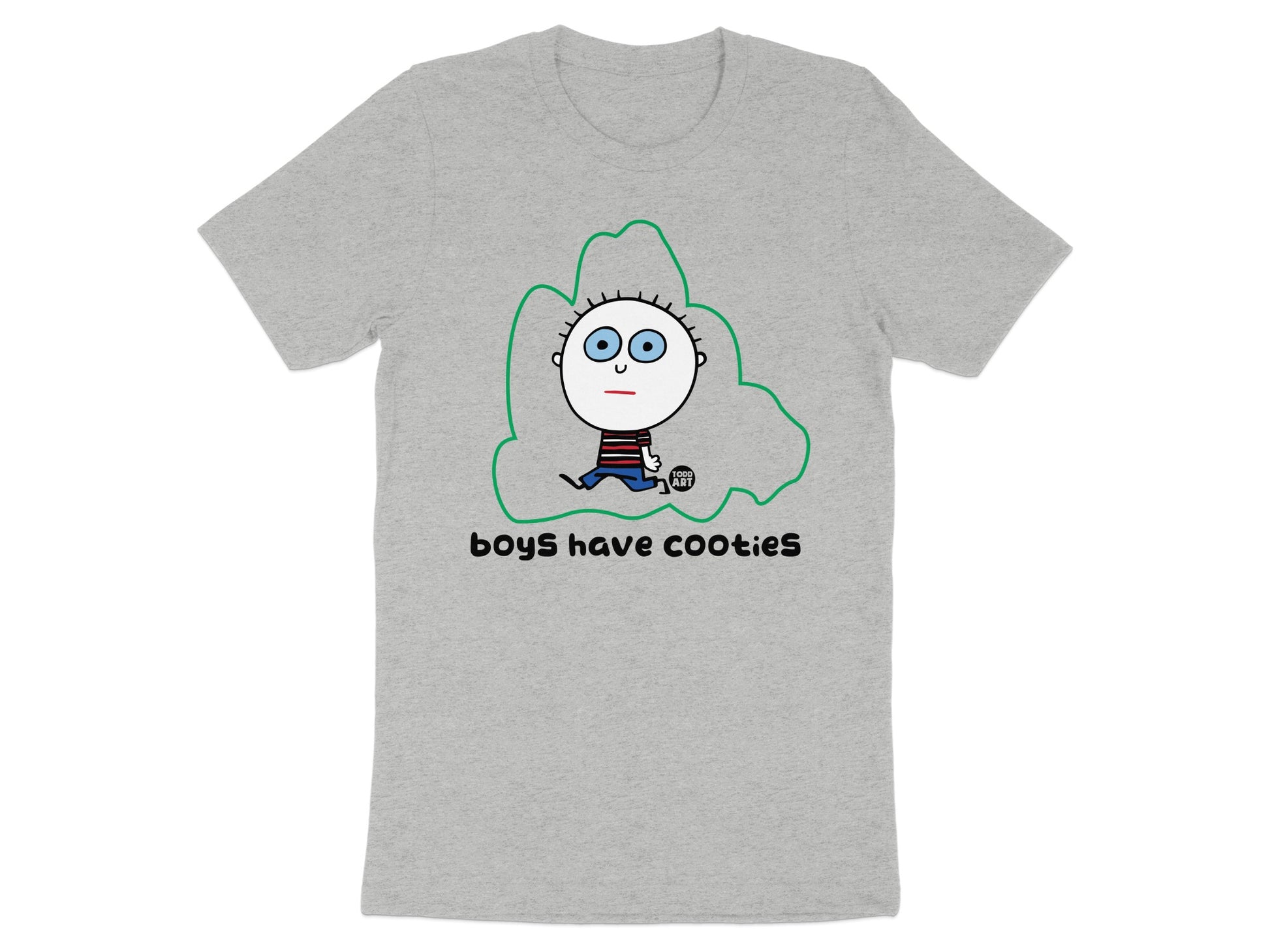 Boys Have Cooties Graphic T-shirt for Boys