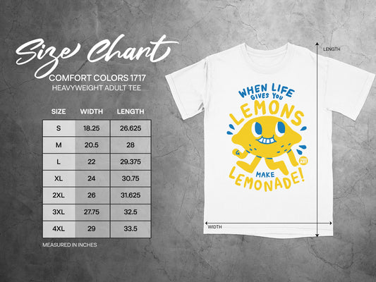 When Life Gives You Lemons Make Lemonade Adult Tee product type