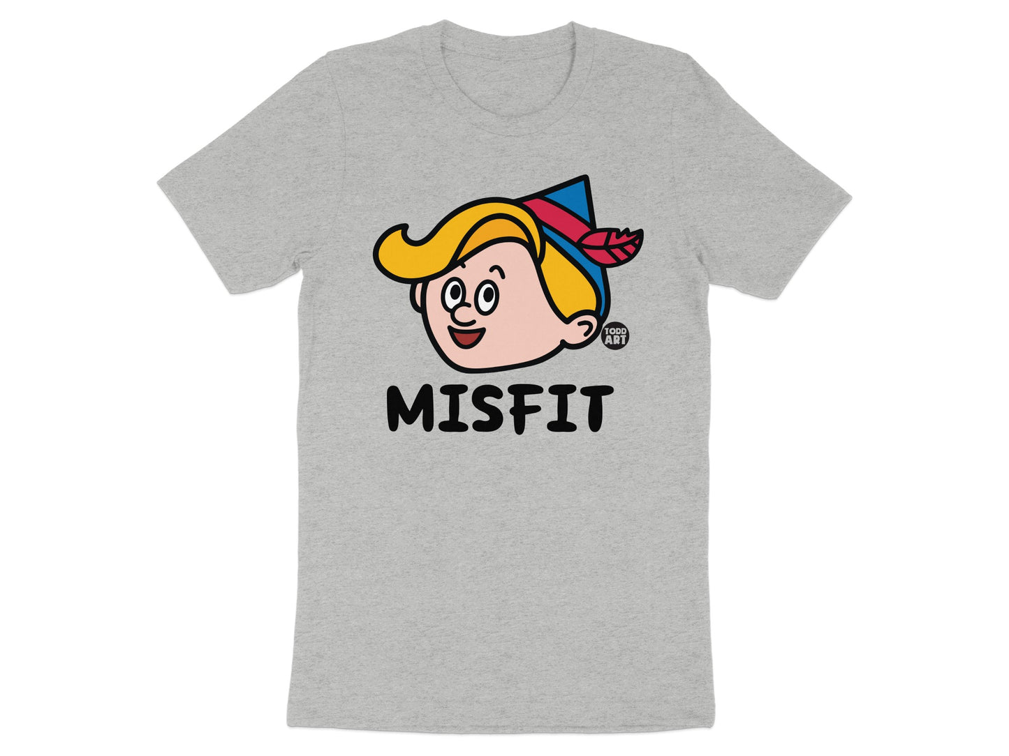 Misfit Character Illustration T-Shirt Product