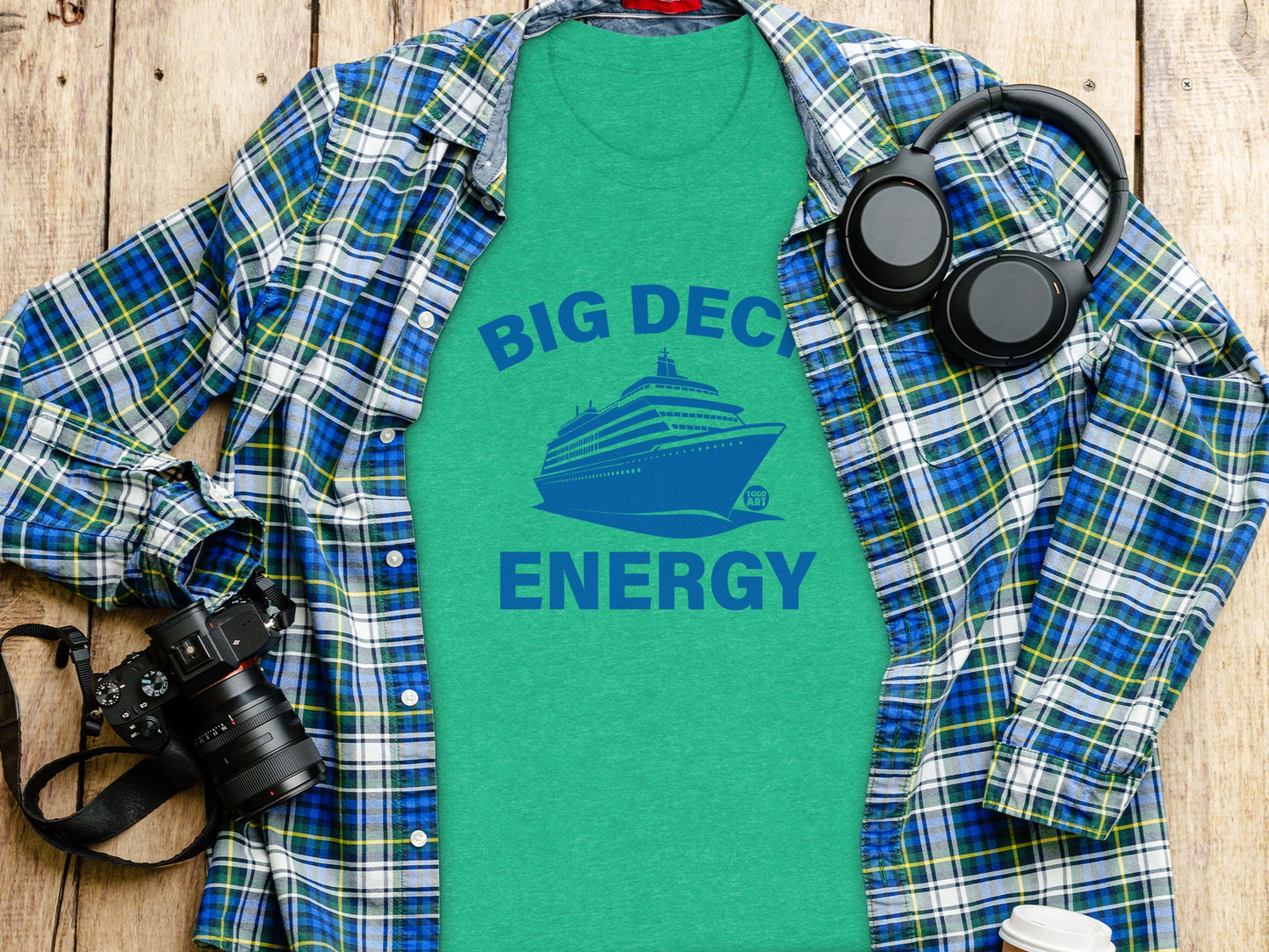 Big Deck Energy Cruise Ship Themed Shirt