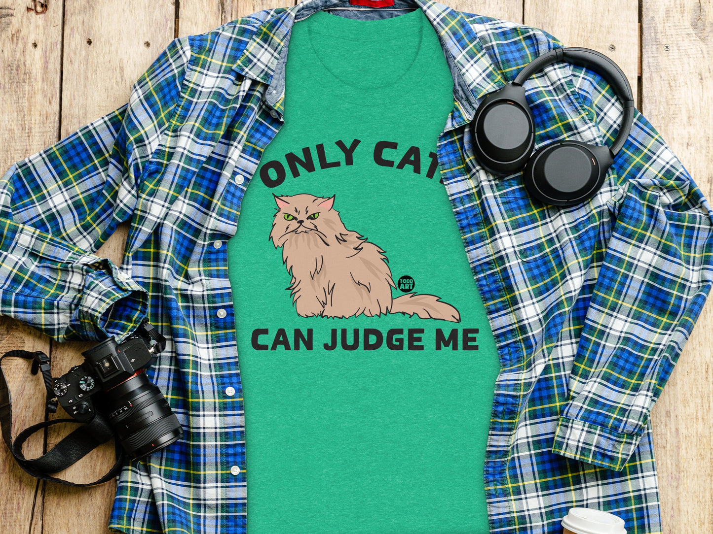 Only Cats Can Judge Me Funny Graphic T-shirt