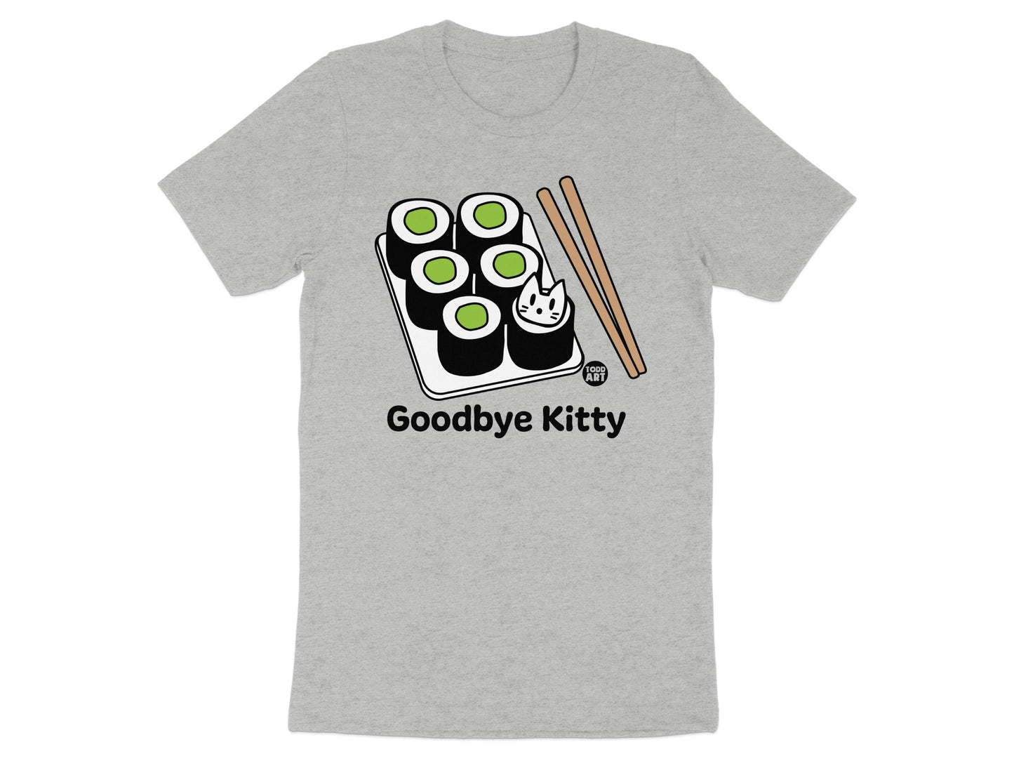 Goodbye Kitty Sushi Graphic Tee shirt