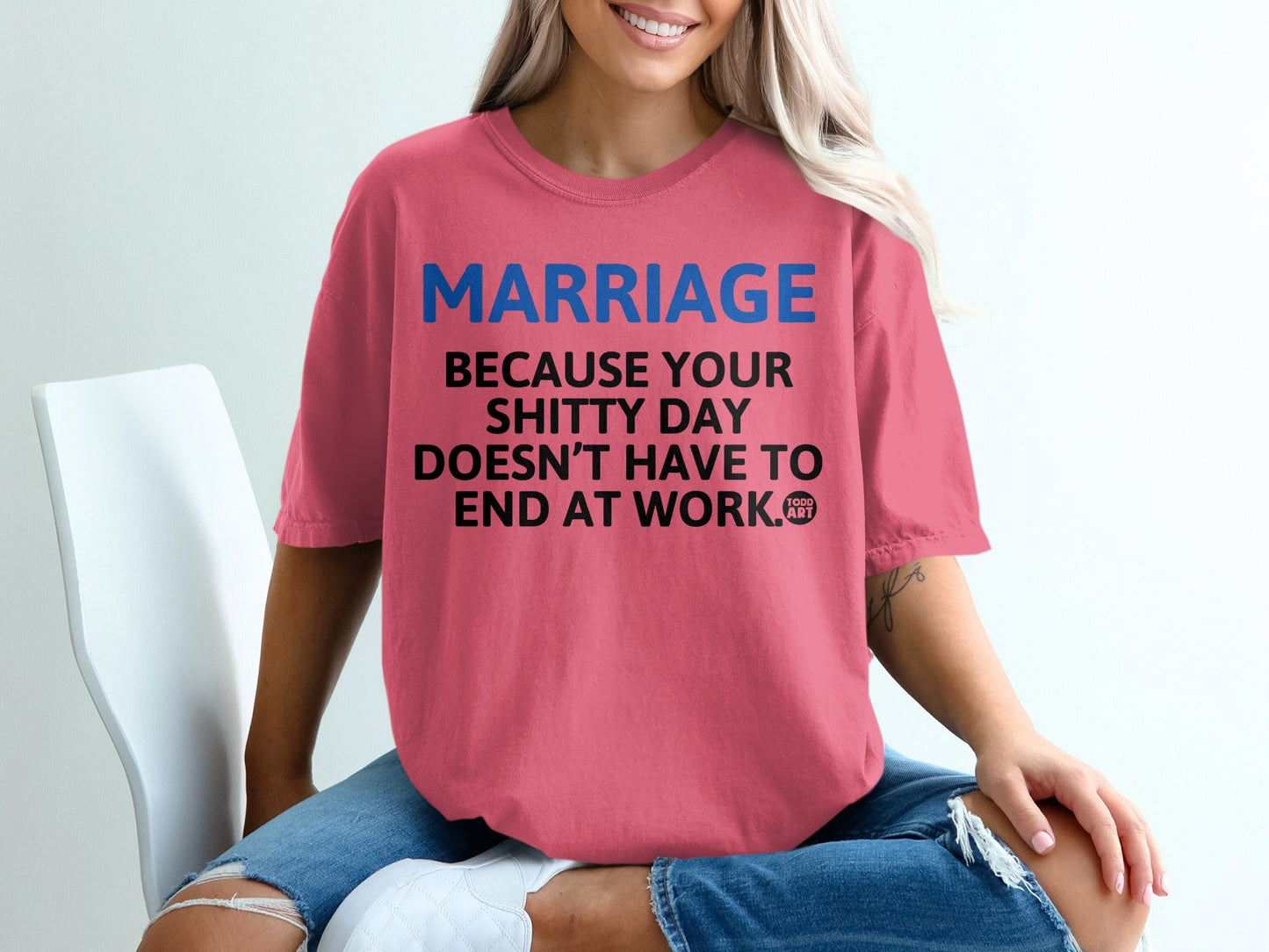 Marriage Humor Shirt for a Laugh at Home Everyday