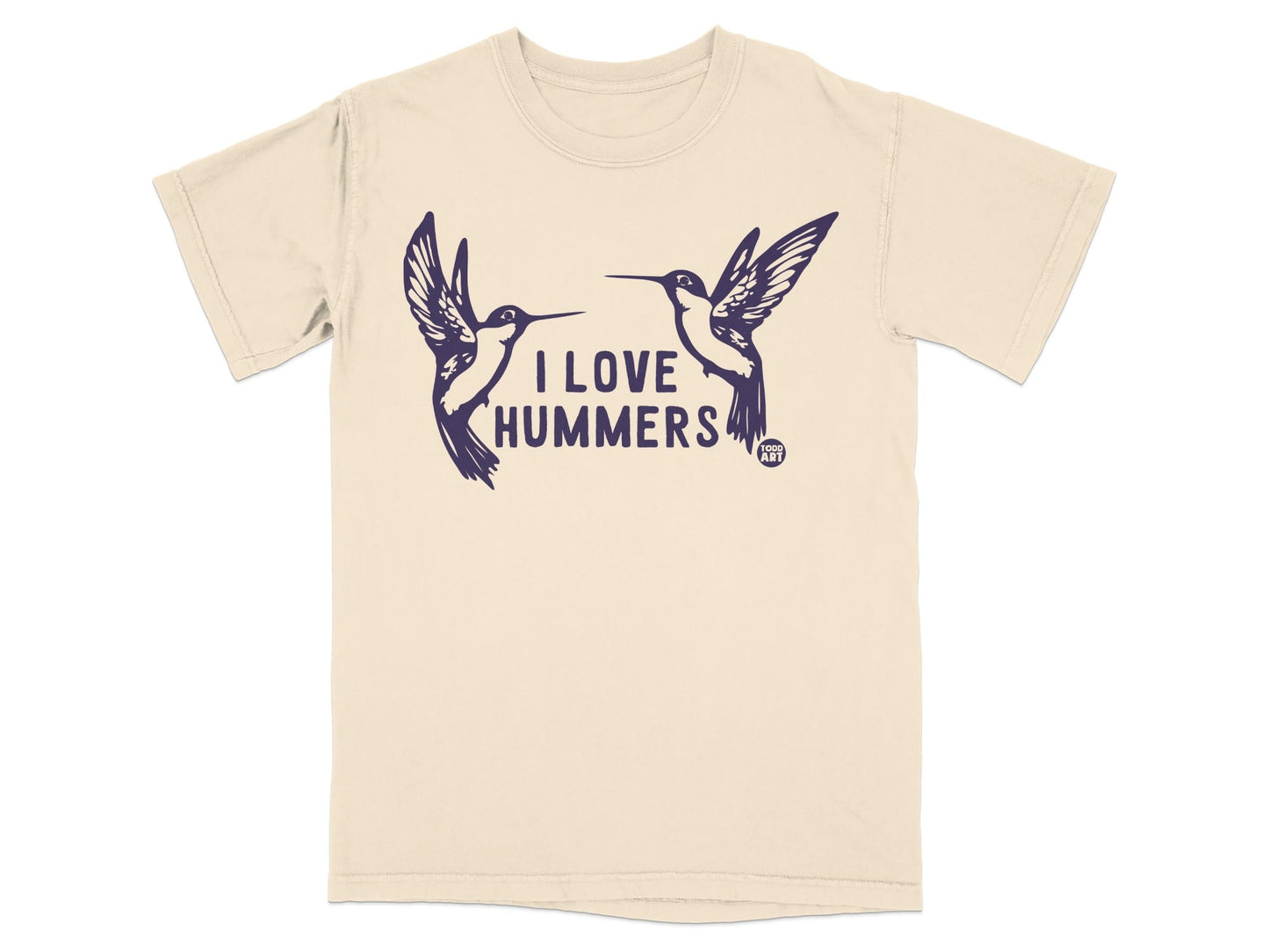 I Love Hummers Hummingbirds Graphic T-Shirt