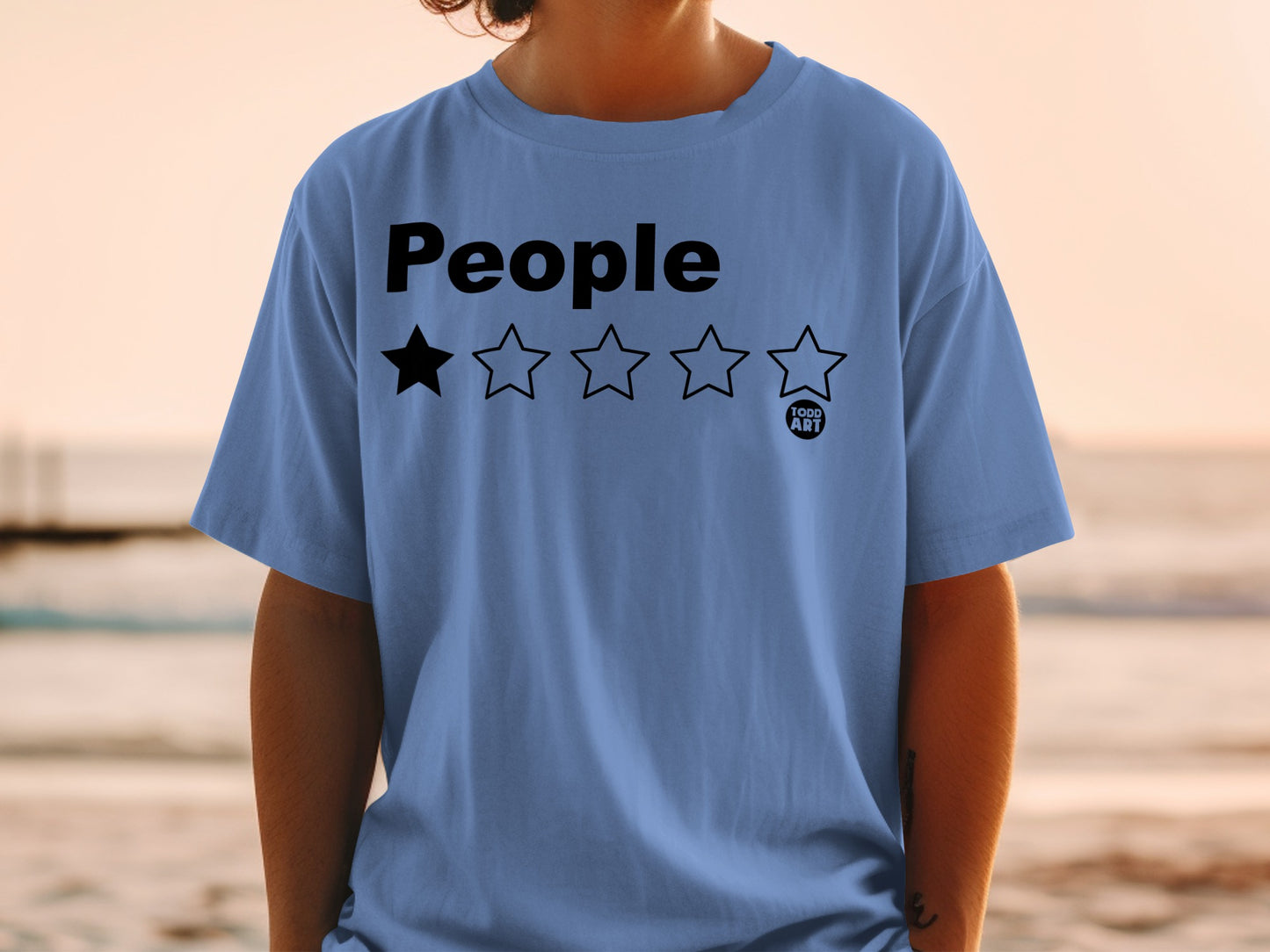People One Star Rating Todd Art T-shirt product type
